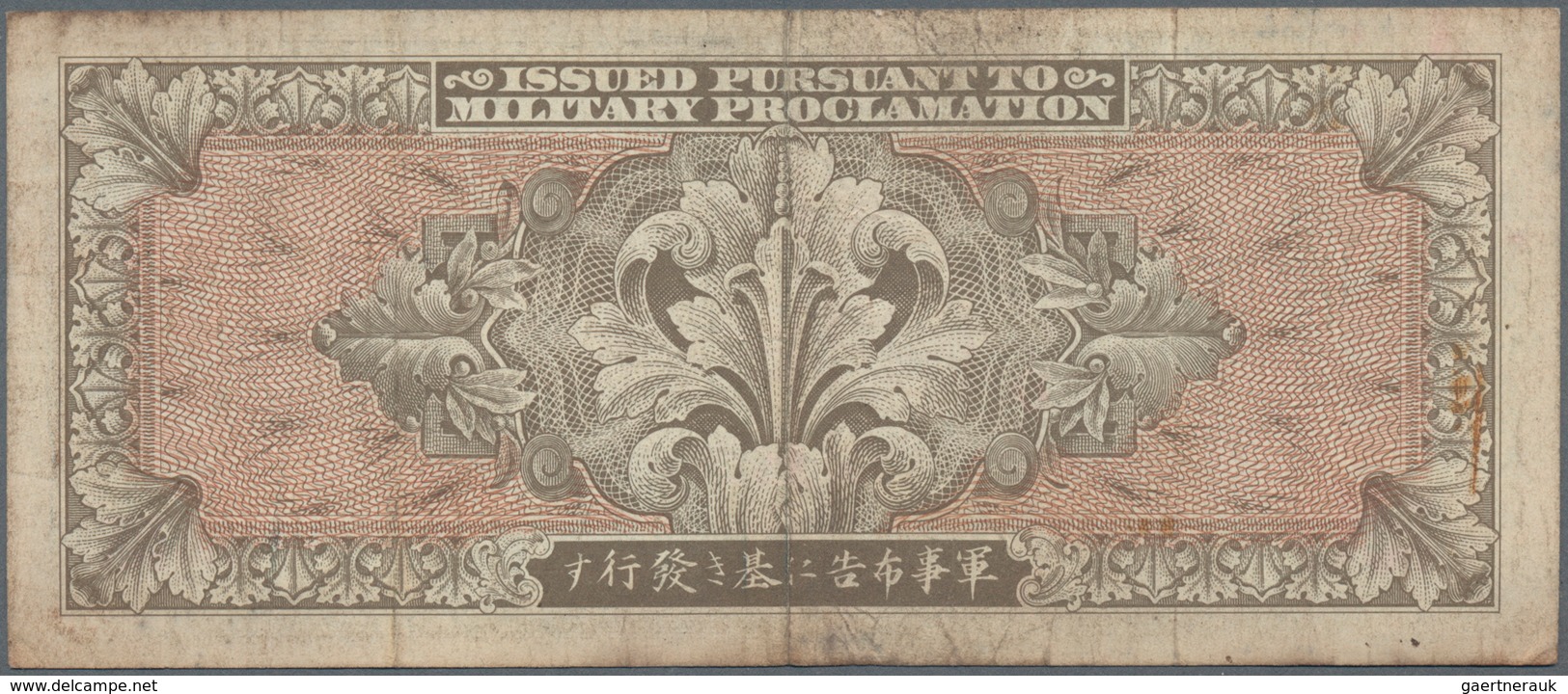 Japan: Allied Military Command Set With 20 Yen ND(1945), Letter "B" In Underprint With Serial Number - Japon