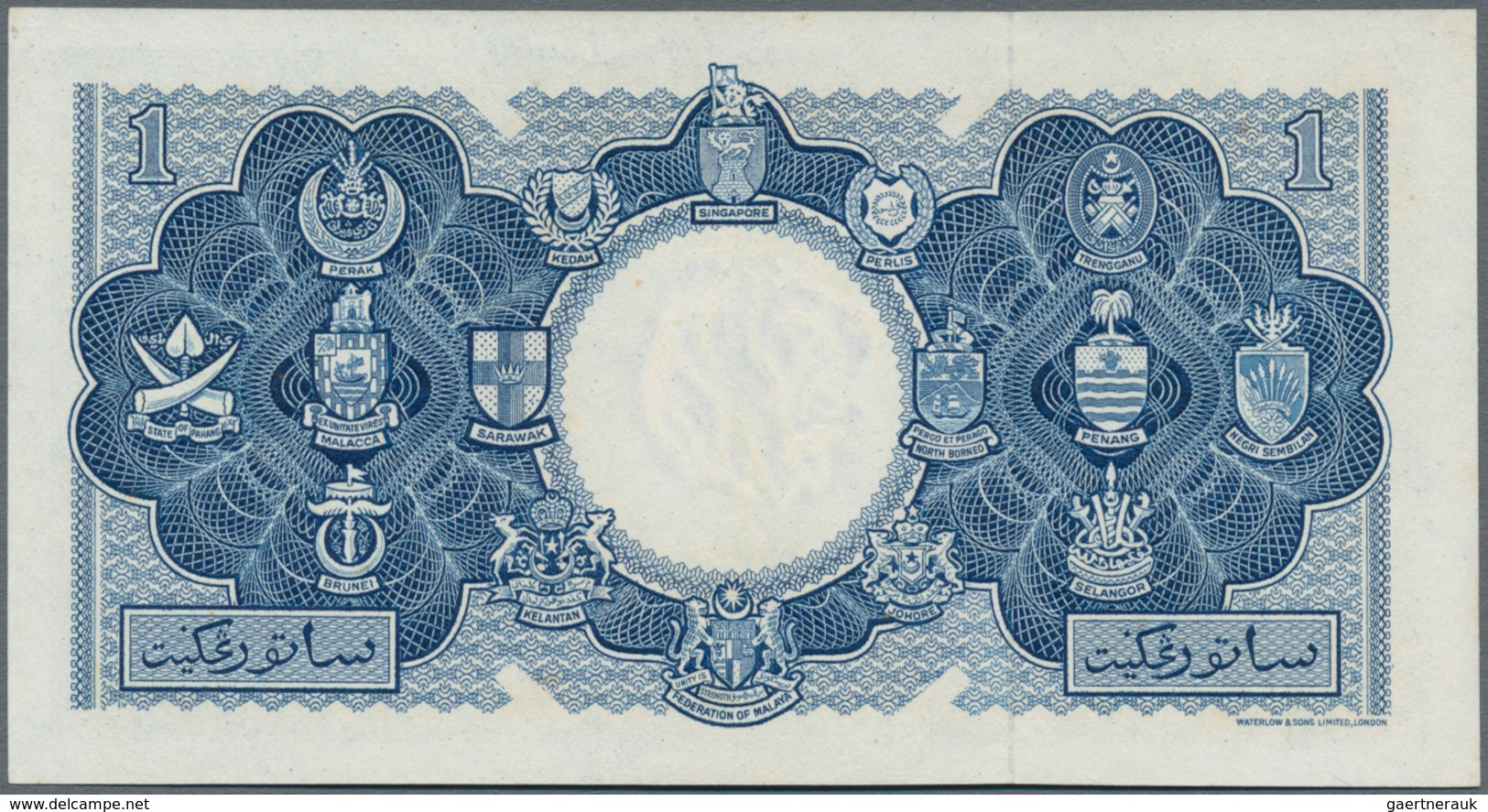 Malaya & British Borneo: Board Of Commissioners Of Currency Set With 3 Banknotes Of The 1953 Series - Malaysie