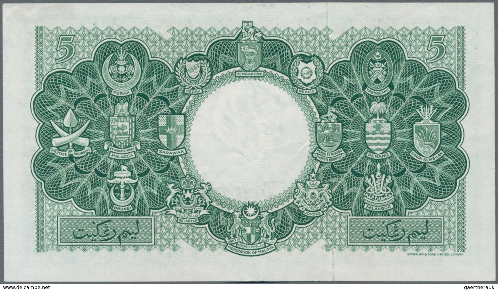 Malaya & British Borneo: Board Of Commissioners Of Currency Set With 3 Banknotes Of The 1953 Series - Malaysia