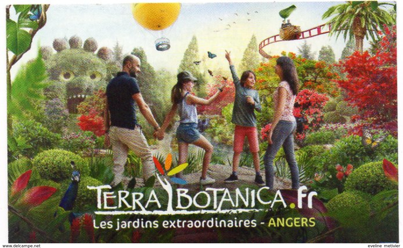 TERRA BOTANICA - LES JARDINS EXTRAORDINAIRES 49 ANGERS - Biglietti D'ingresso