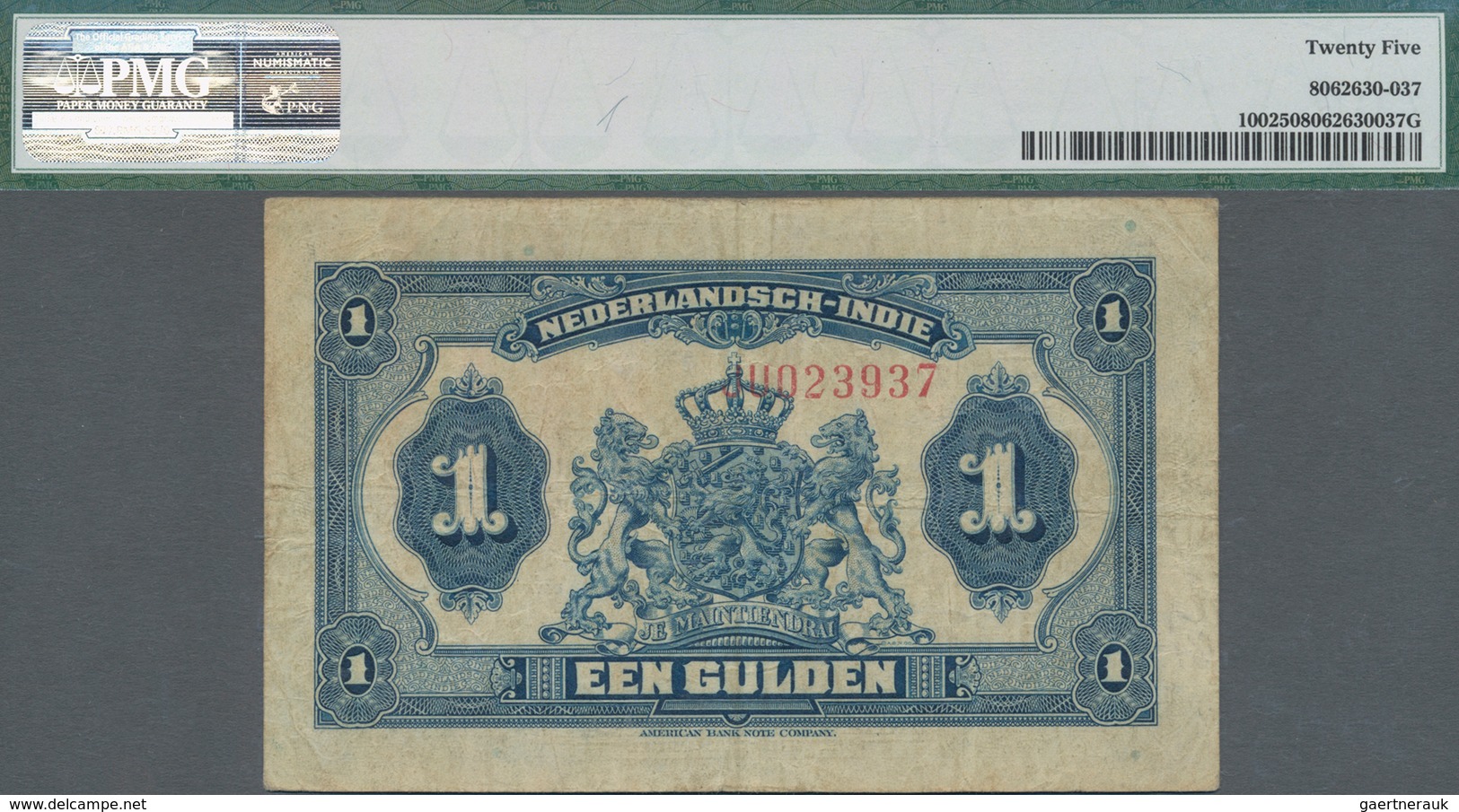 Netherlands Indies / Niederländisch Indien: Ministry Of Finance / Javasche Bank 1 Gulden 1919 And 1 - Dutch East Indies