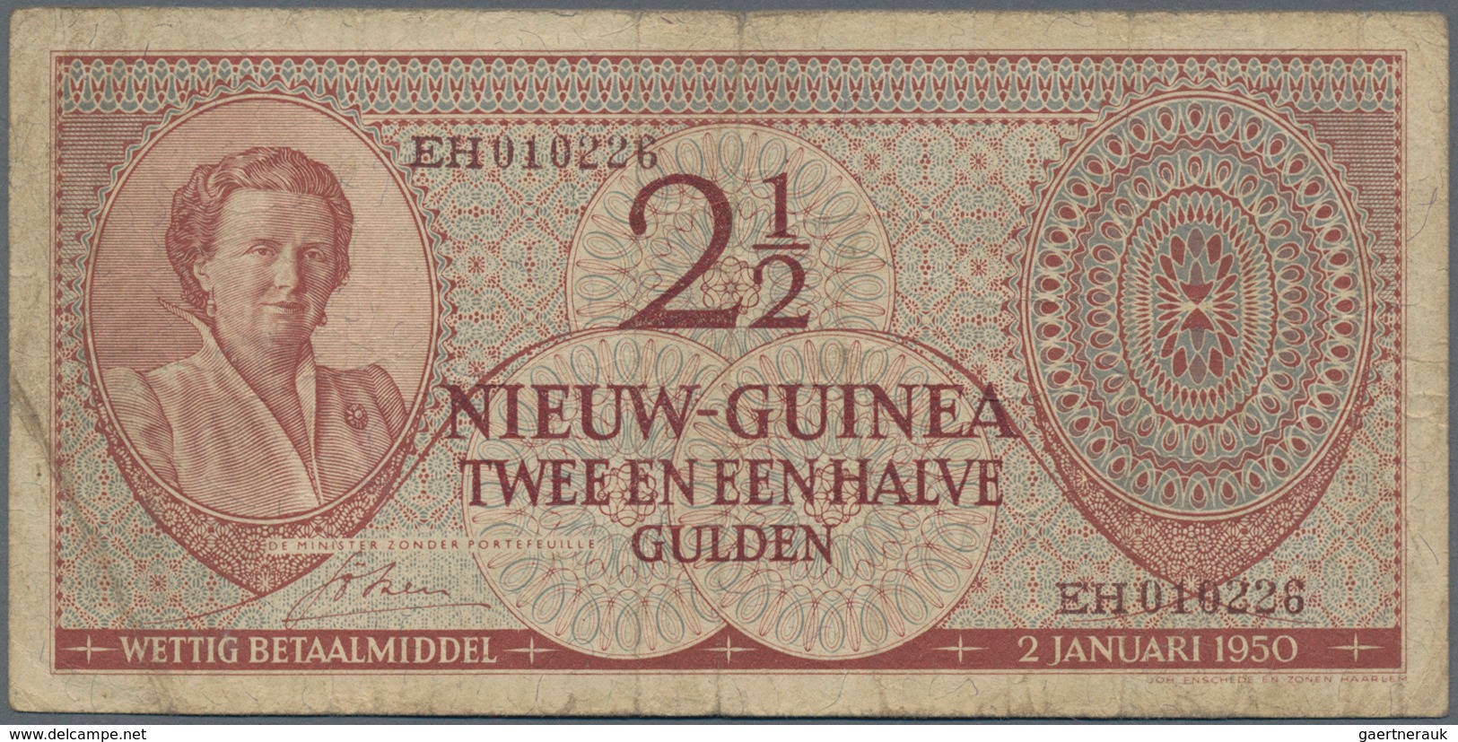 Netherlands New Guinea / Niederländisch Neu Guinea: The Government Of Nederlands Nieuw-Guinea, Very - Papoea-Nieuw-Guinea