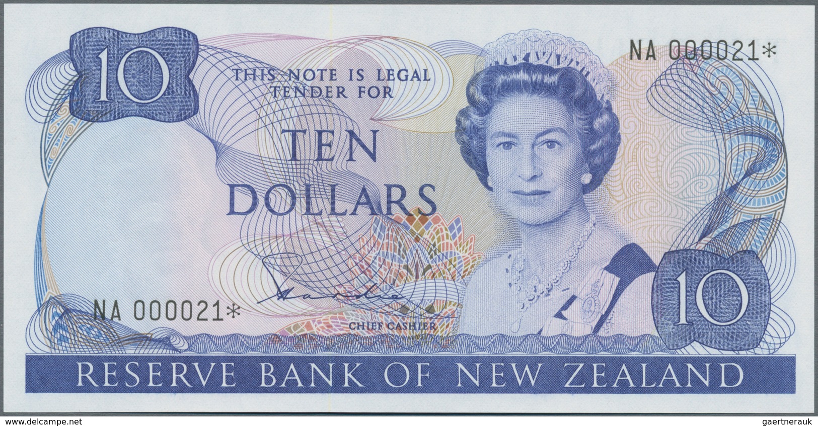 New Zealand / Neuseeland: Reserve Bank Of New Zealand Very Rare Set With 8 Replacement Notes, All Wi - Nouvelle-Zélande