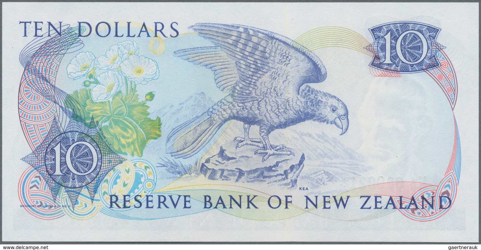 New Zealand / Neuseeland: Reserve Bank of New Zealand very rare set with 8 replacement notes, all wi