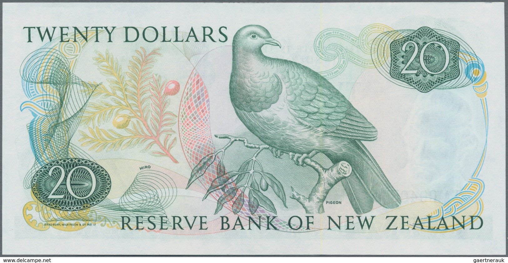 New Zealand / Neuseeland: Reserve Bank of New Zealand very rare set with 8 replacement notes, all wi