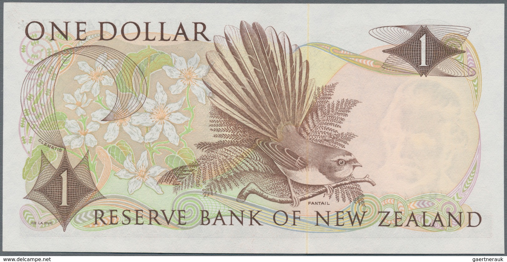 New Zealand / Neuseeland: Reserve Bank of New Zealand very rare set with 8 replacement notes, all wi