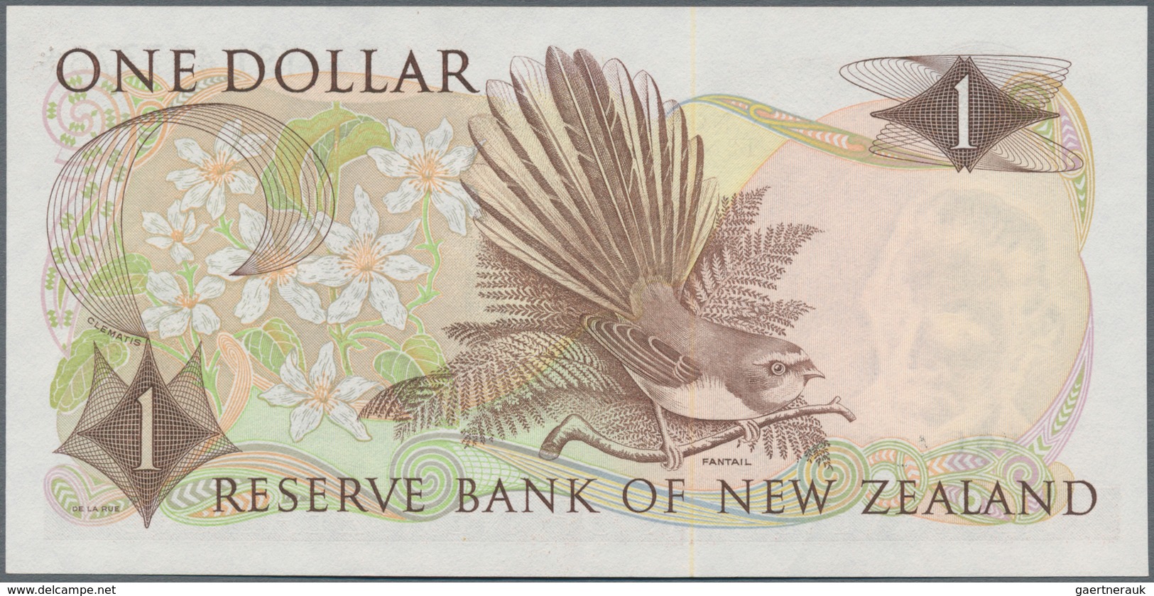 New Zealand / Neuseeland: Reserve Bank of New Zealand very rare set with 8 replacement notes, all wi