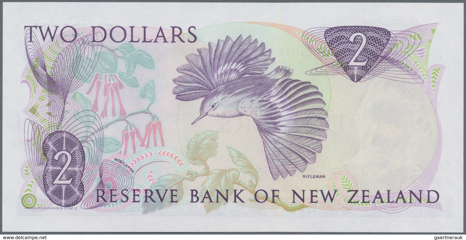 New Zealand / Neuseeland: Reserve Bank of New Zealand very rare set with 8 replacement notes, all wi