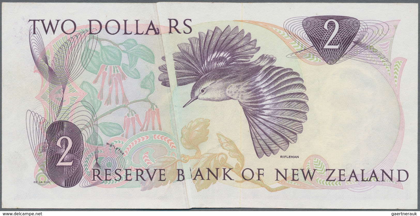 New Zealand / Neuseeland: Reserve Bank Of New Zealand 2 Dollars ND(1977-81), Signature: Hardie, P.16 - Nouvelle-Zélande