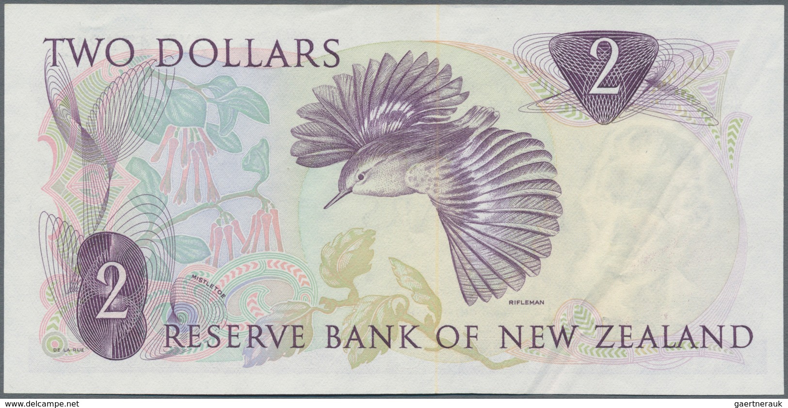 New Zealand / Neuseeland: Reserve Bank Of New Zealand 2 Dollars ND(1977-81), Signature: Hardie, P.16 - Nouvelle-Zélande