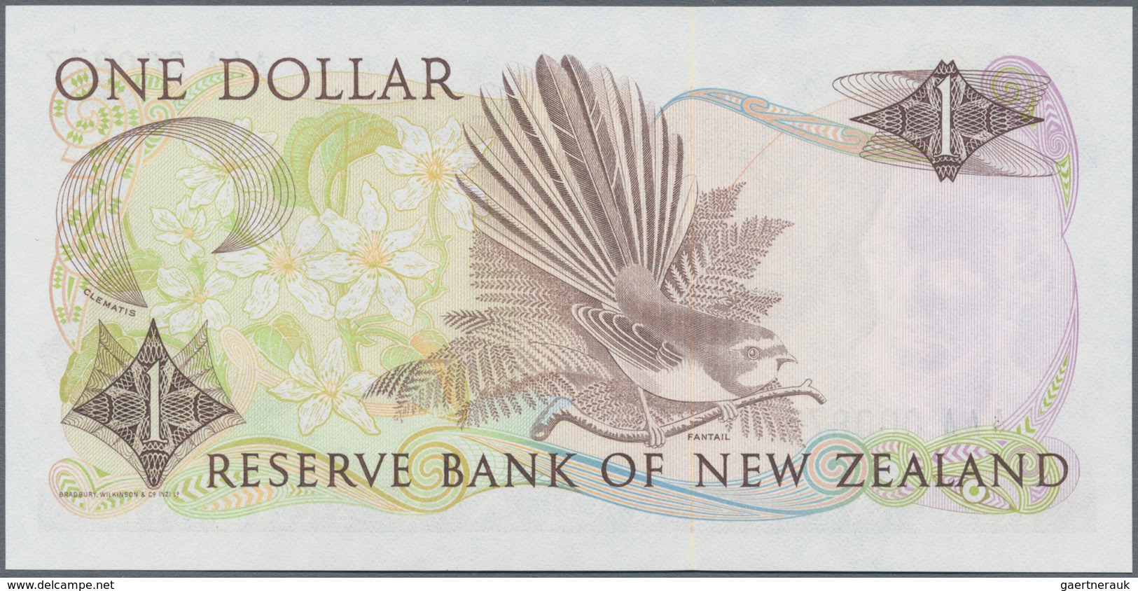 New Zealand / Neuseeland: Reserve Bank Of New Zealand, Very Nice And Rare Set With 7 Banknotes 1, 2, - New Zealand