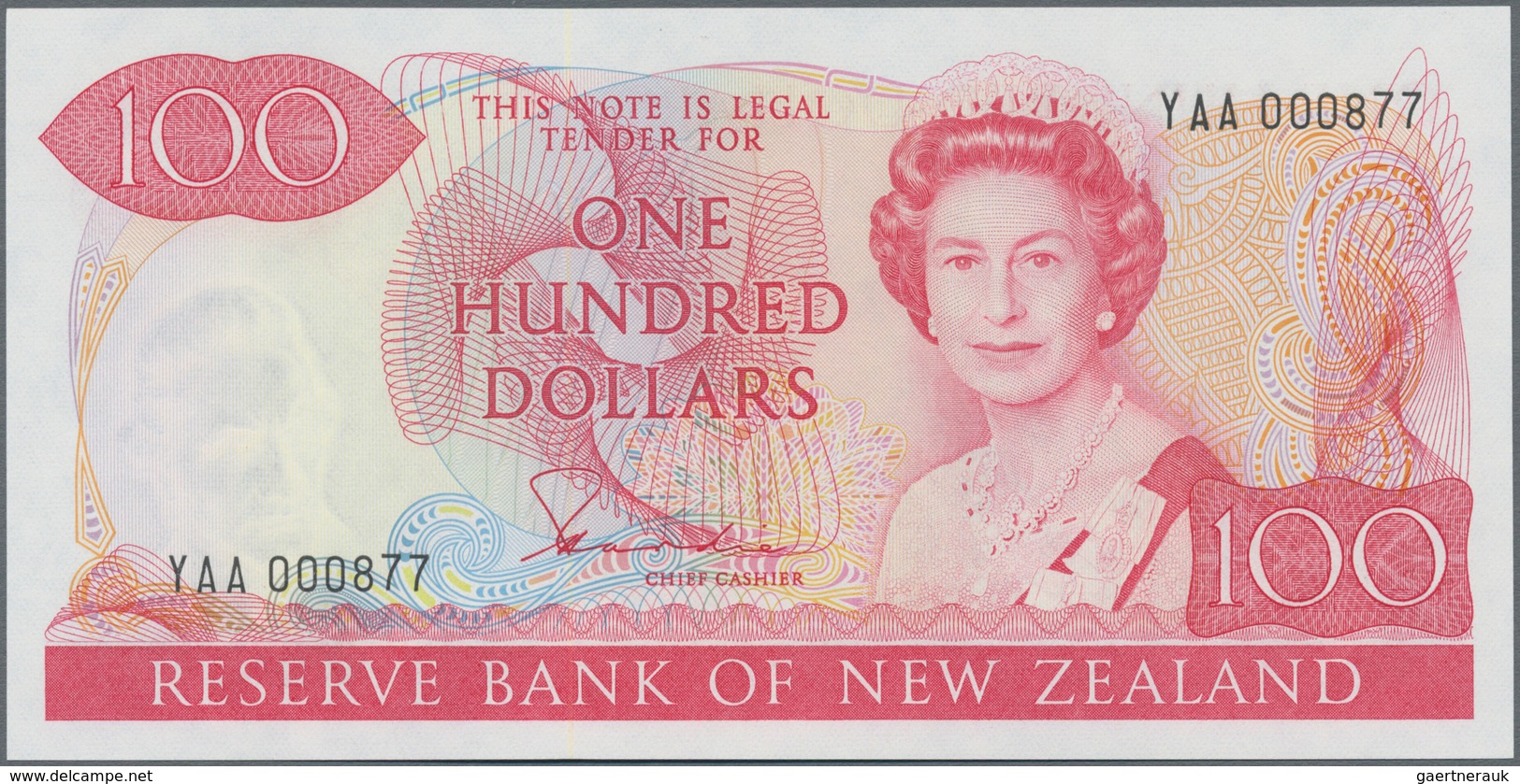 New Zealand / Neuseeland: Reserve Bank Of New Zealand, Very Nice And Rare Set With 7 Banknotes 1, 2, - Nouvelle-Zélande