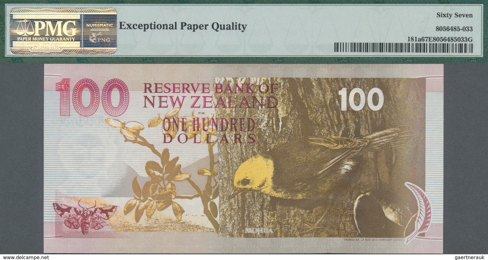 New Zealand / Neuseeland: The Reserve Bank Of New Zealand 100 Dollars ND(1992), P.181a, Not A Rare N - Neuseeland