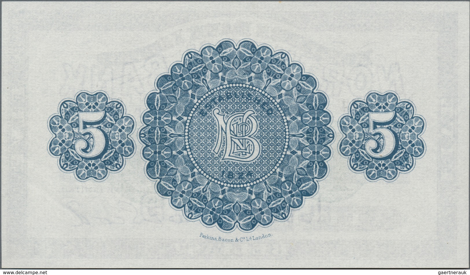 Northern Ireland / Nordirland: Northern Bank Limited 5 Pounds 1943, P.180b, Completely Unfolded With - Otros & Sin Clasificación