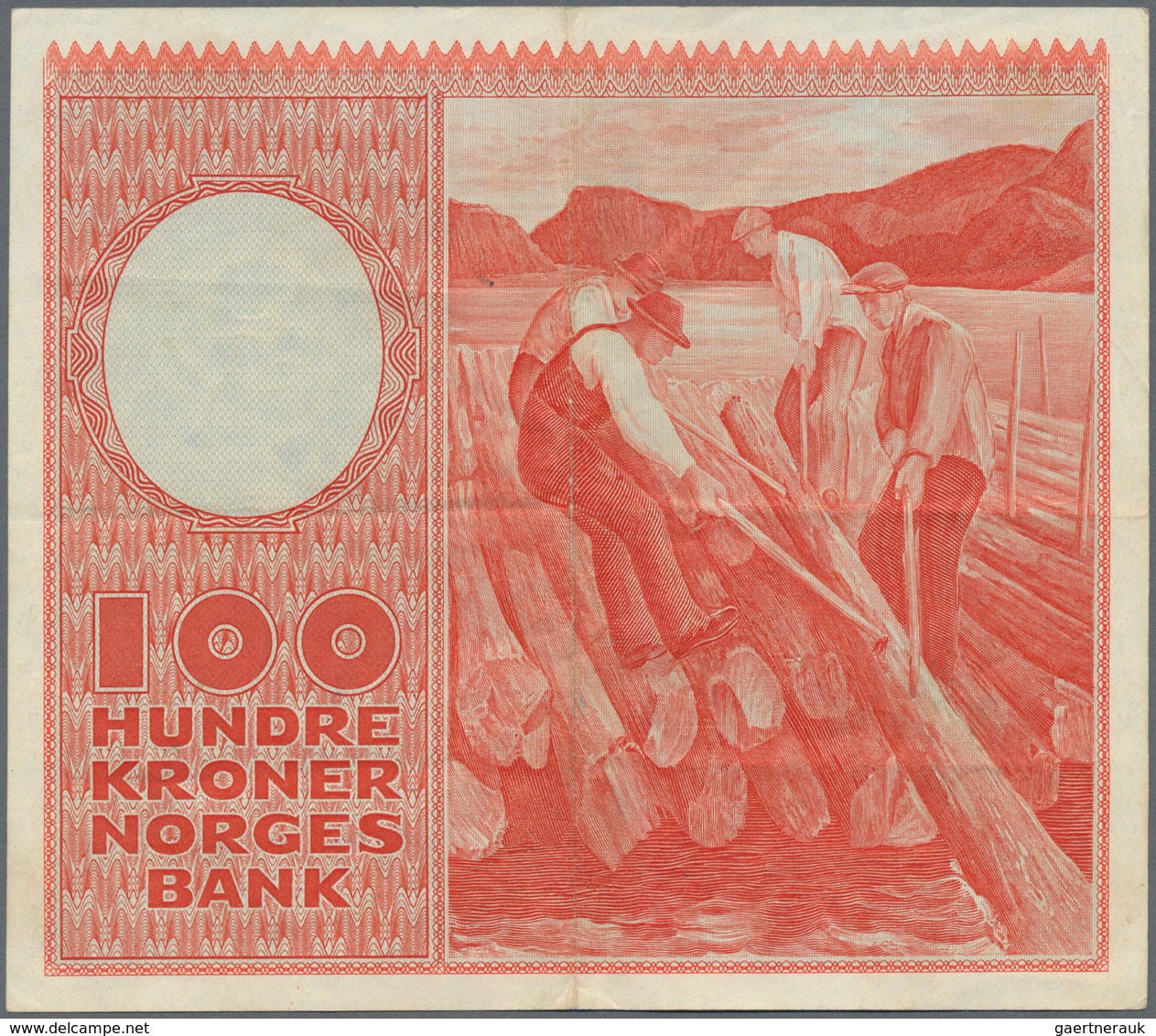 Norway / Norwegen: Norges Bank set with 4 banknotes 50 Kroner 1957, 1961 and 1963 P.32 (F/F+) and 10