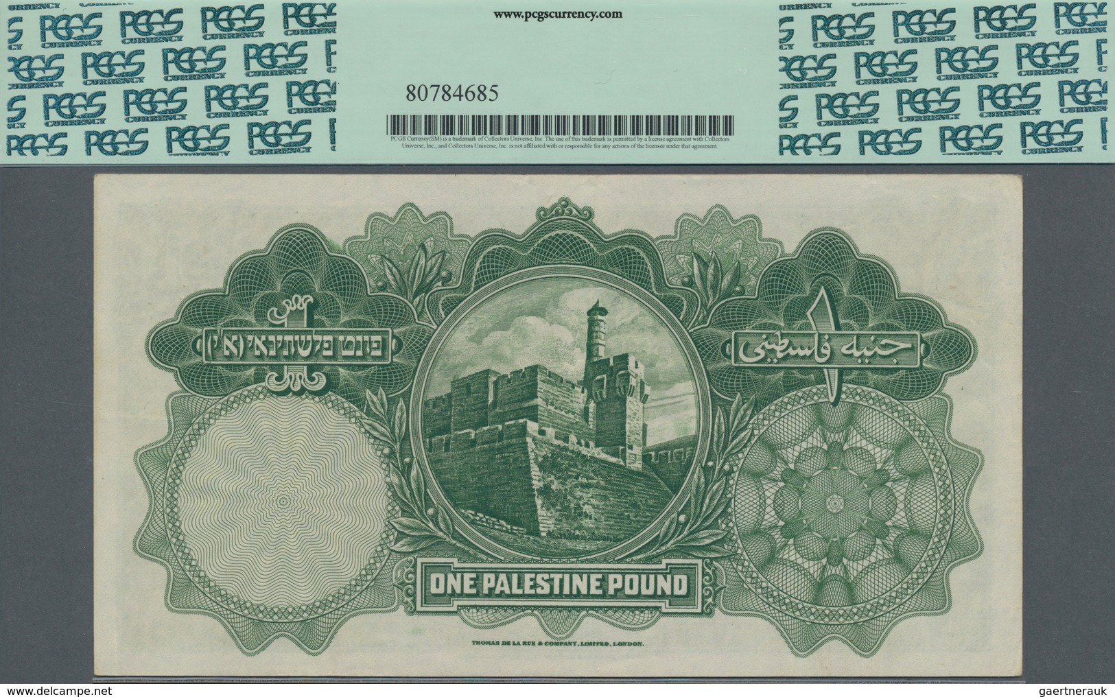 Palestine / Palästina: Palestine Currency Board 1 Pound April 20th 1939, P.7c, Great Original Condit - Sonstige – Asien