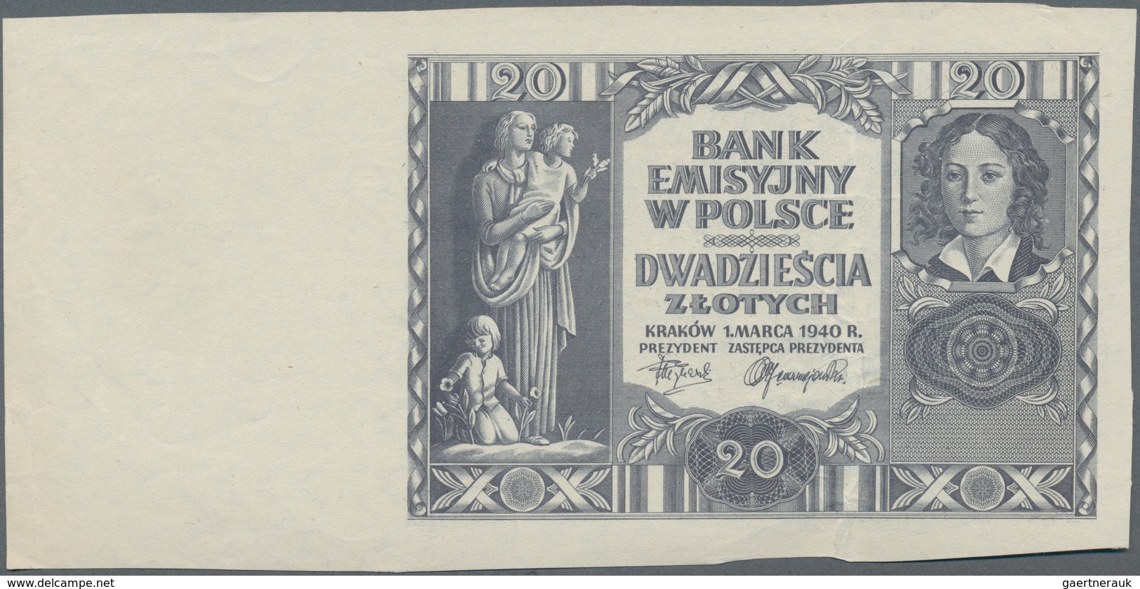 Poland / Polen: Pair With 2 Zlote 1936 Proof Without Underprint And Serial Number P.76p (F+/VF) And - Poland