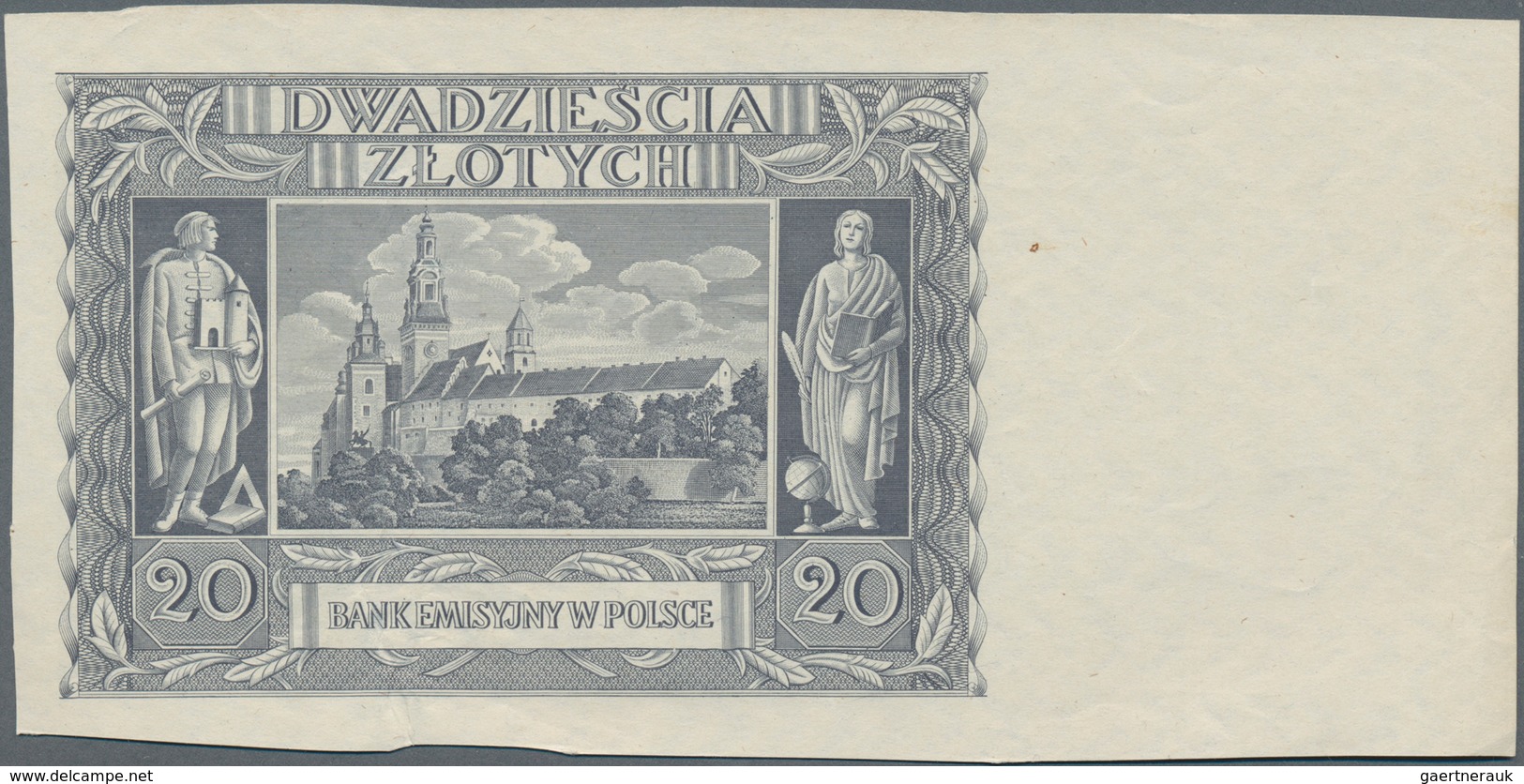 Poland / Polen: Pair With 2 Zlote 1936 Proof Without Underprint And Serial Number P.76p (F+/VF) And - Poland