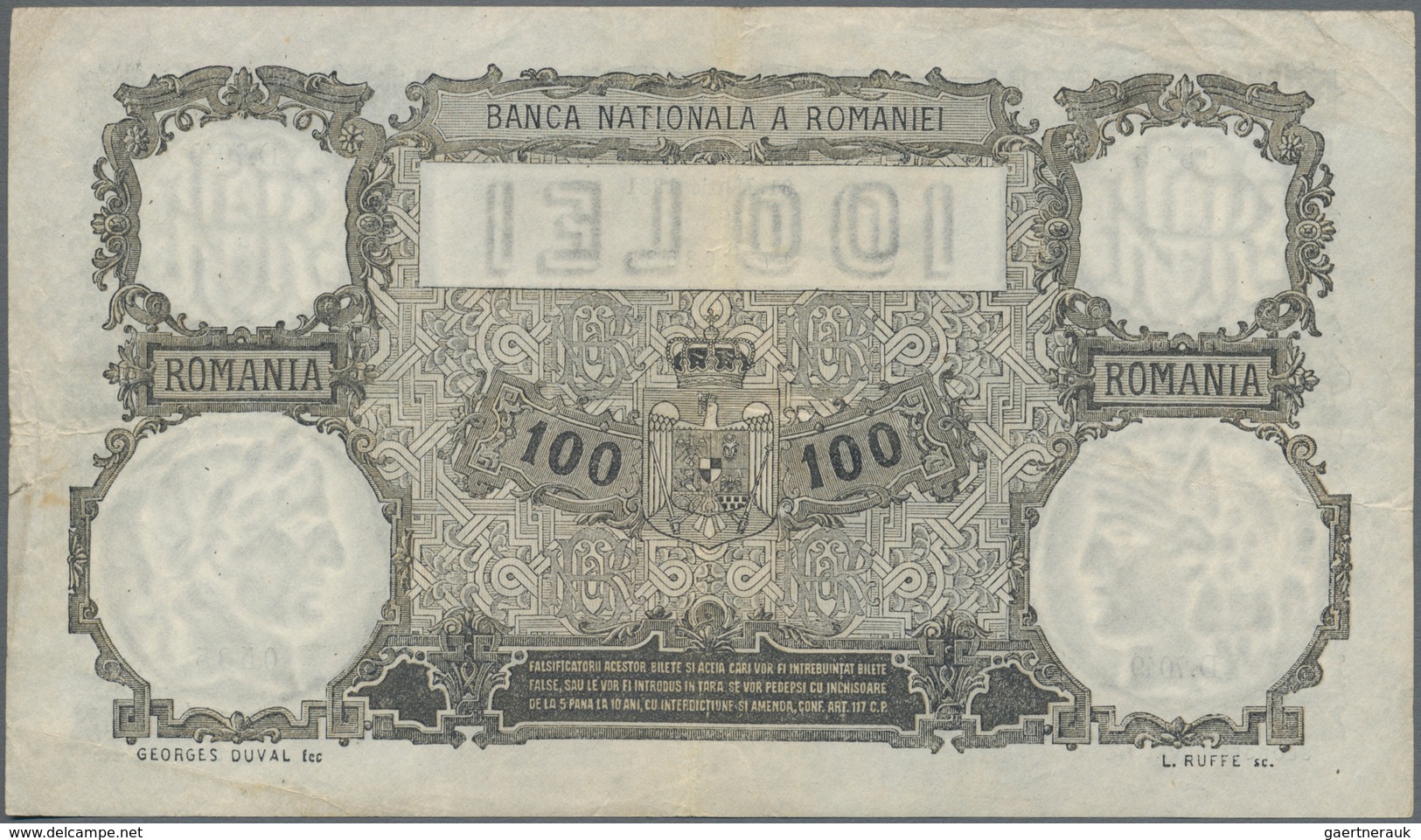 Romania / Rumänien: Banca Naţională A României 100 Lei March 31st 1931, P.33, Nice Original Shape Wi - Rumänien