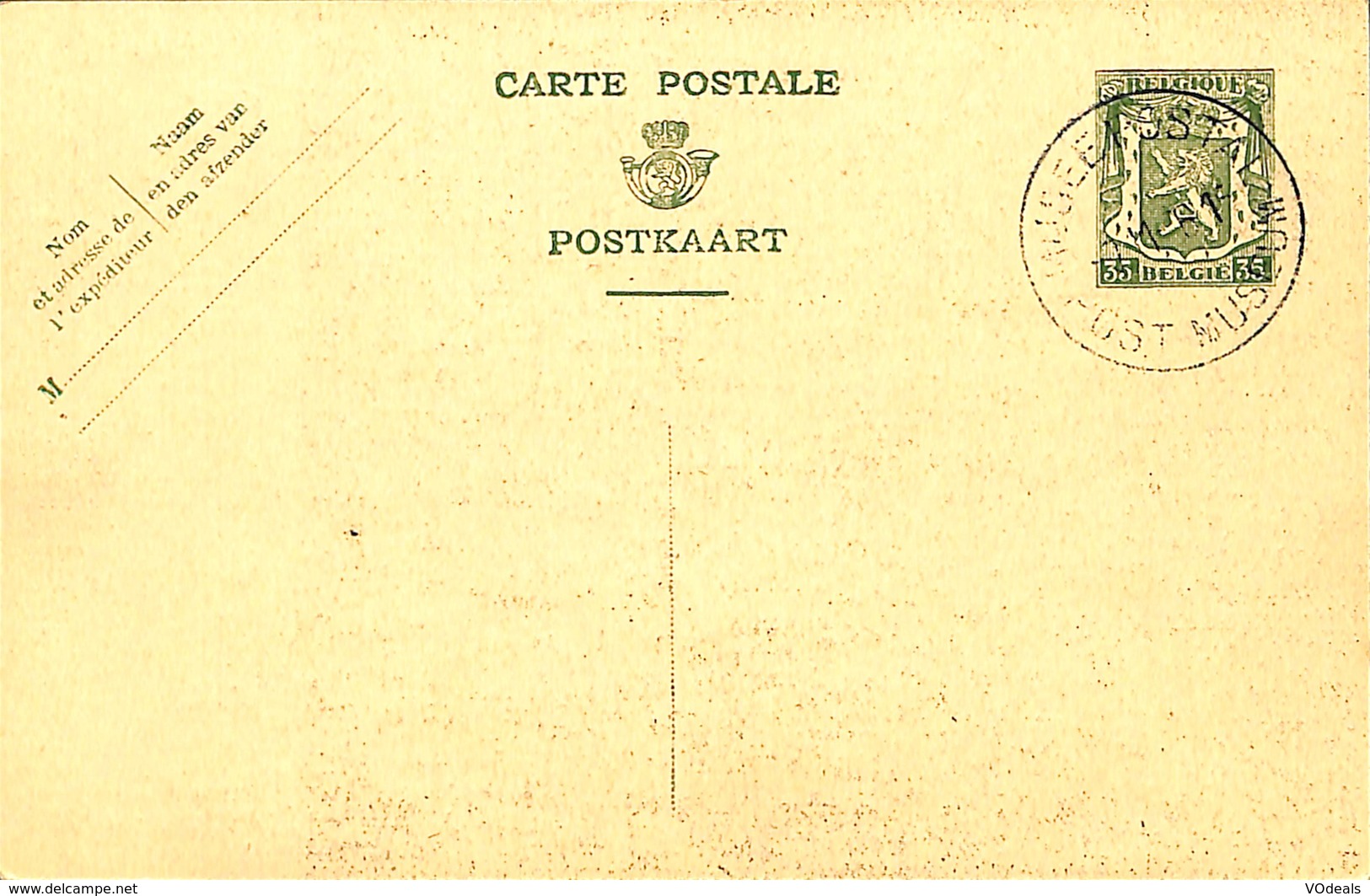 CPA - Belgique - Brussels - Bruxelles - Musée Postal - Museen