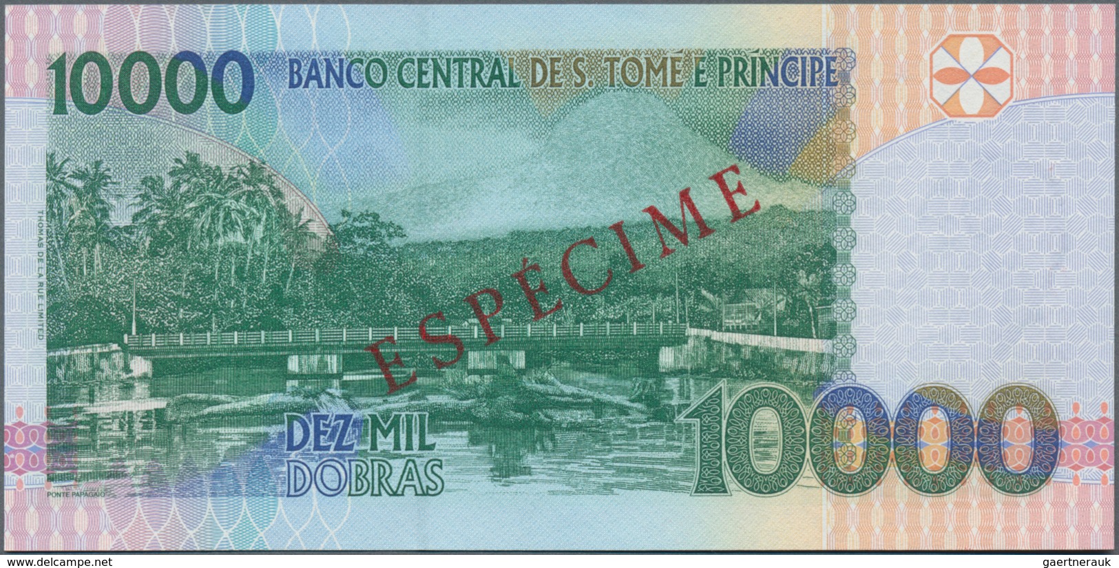 Saint Thomas & Prince / Sao Tome e Principe: Banco Central de S. Tomé e Príncipe set with 4 banknote