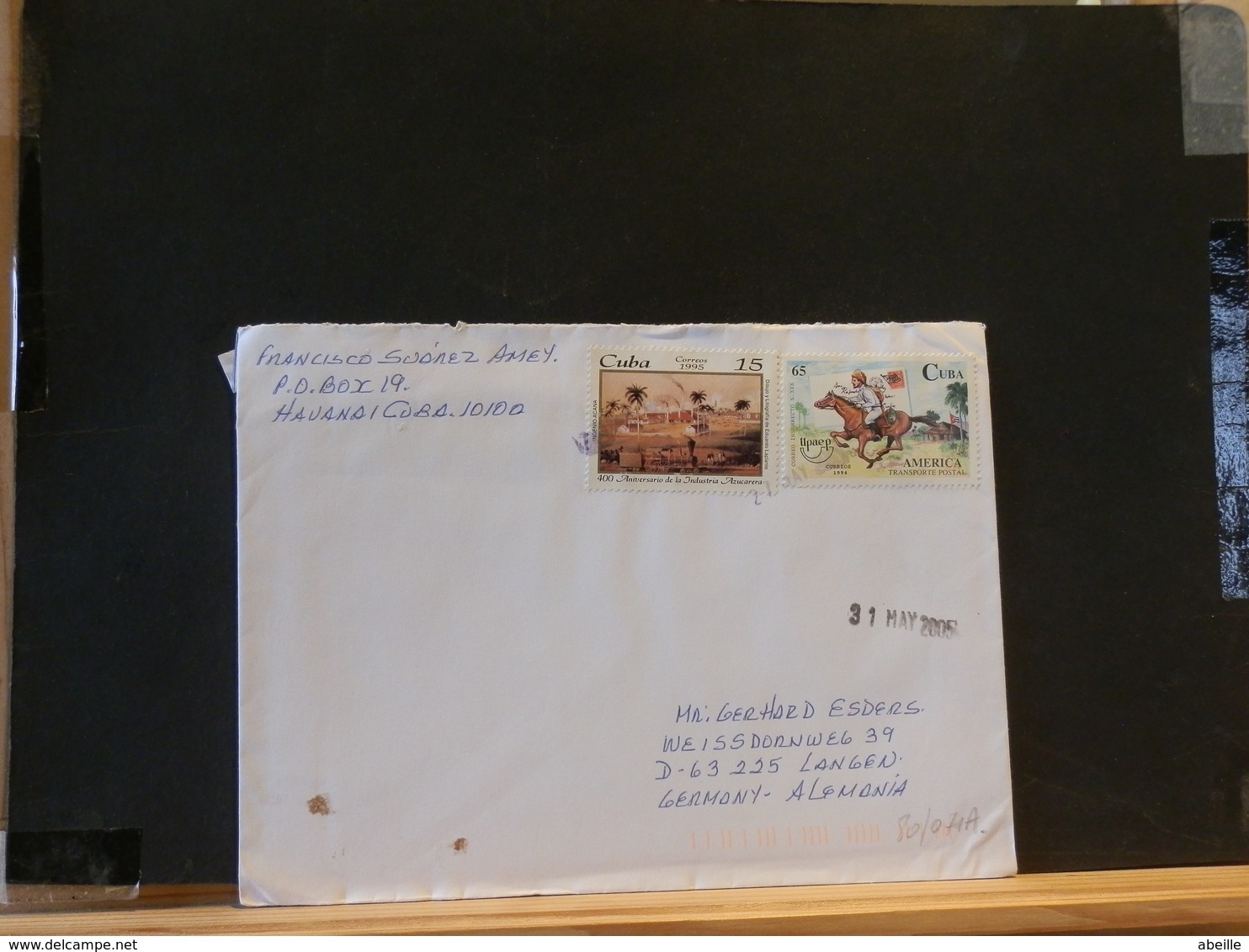 80/071A LETTRE CUBA   2005 - Lettres & Documents