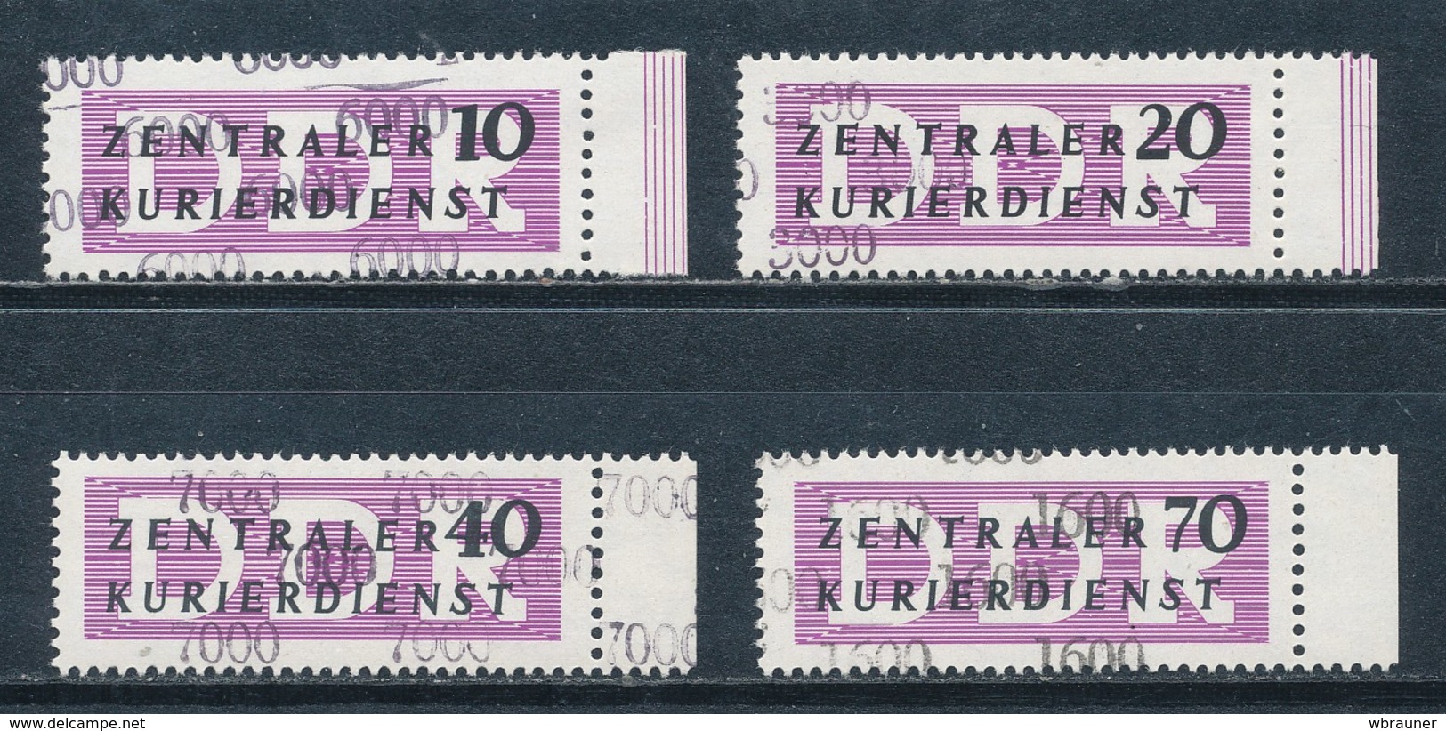 DDR Dienstmarken B 10/13 ** Mi. 6,50 - Sonstige & Ohne Zuordnung