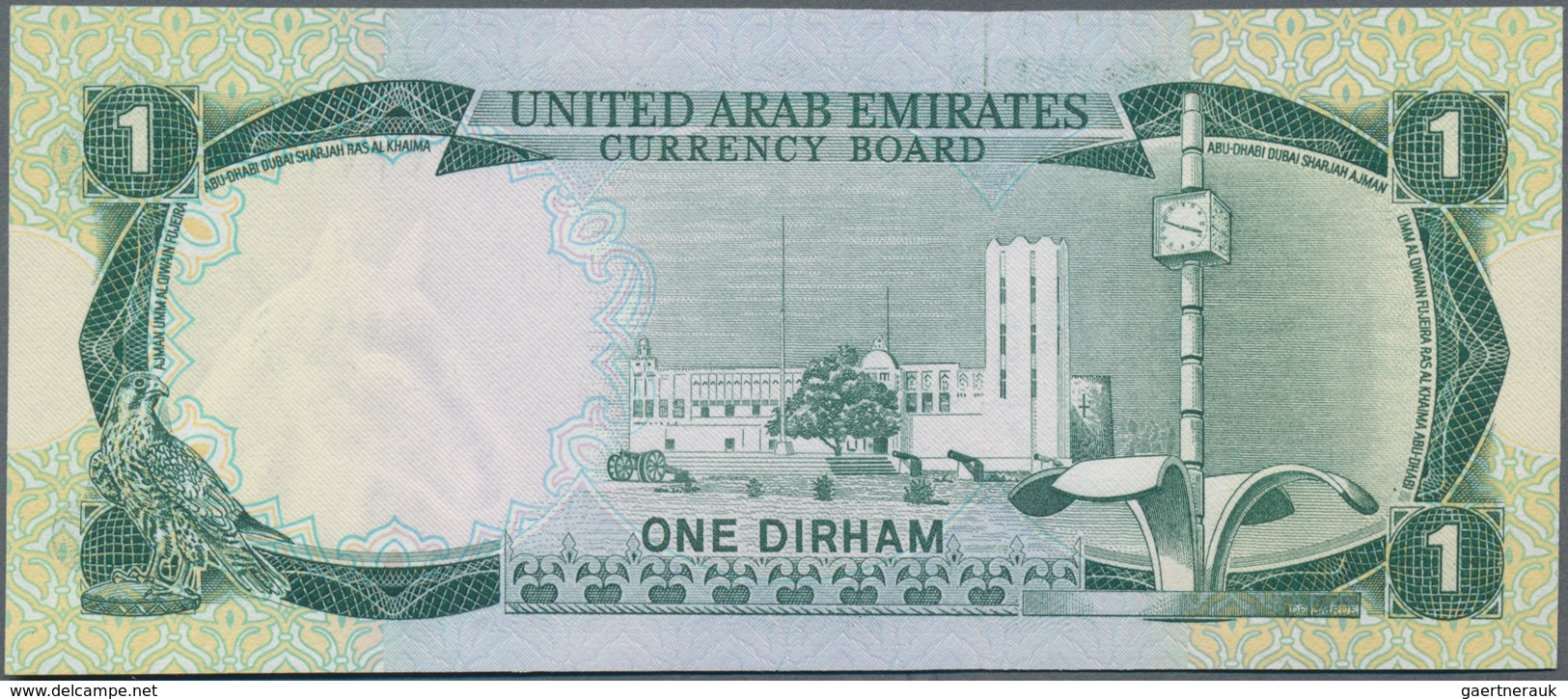 United Arab Emirates / Vereinigte Arabische Emirate: United Arab Emirates Currency Board 1 Dirham ND - Emirats Arabes Unis