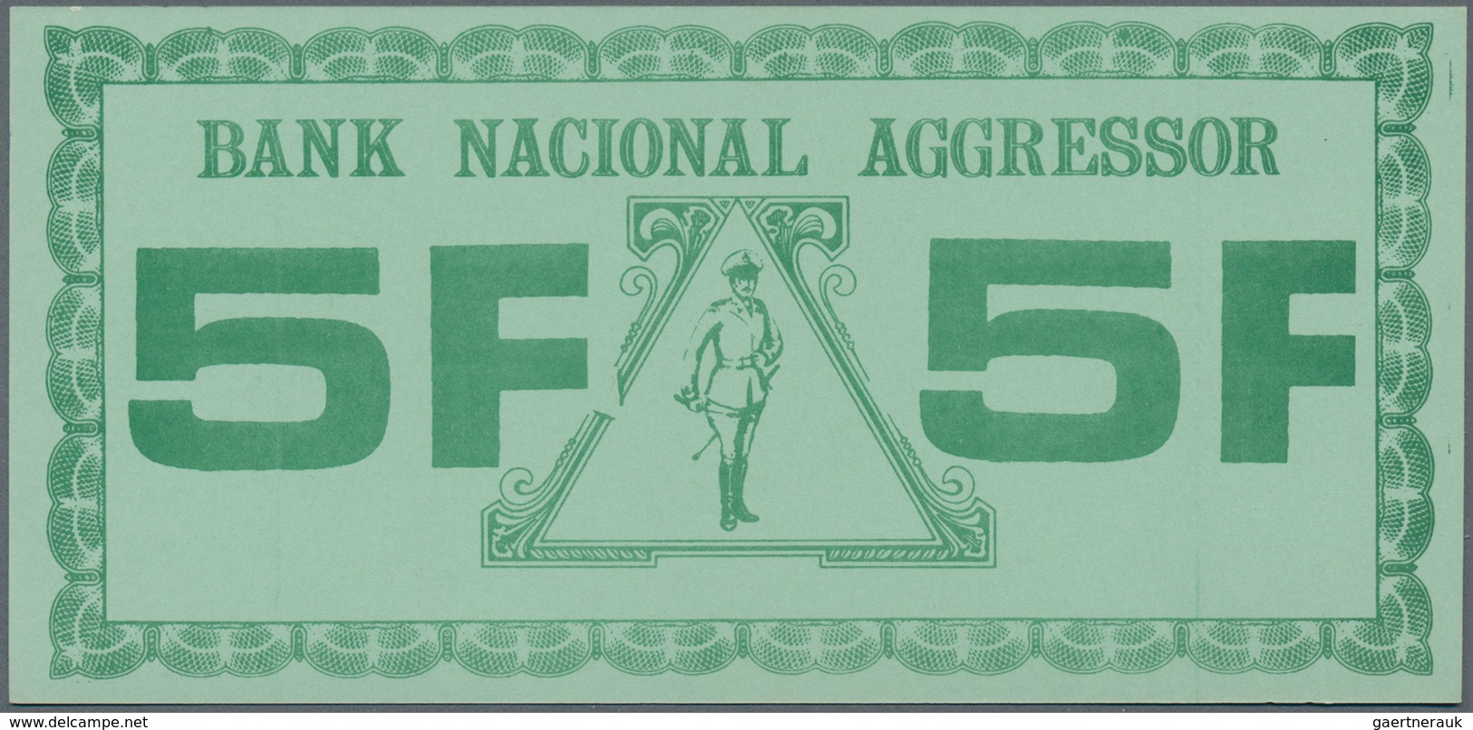 Vietnam: Set With 3 Pcs. Training Money 5, 10 And 20 F, Bank Nacional Aggressor And Text "Legal Tend - Viêt-Nam