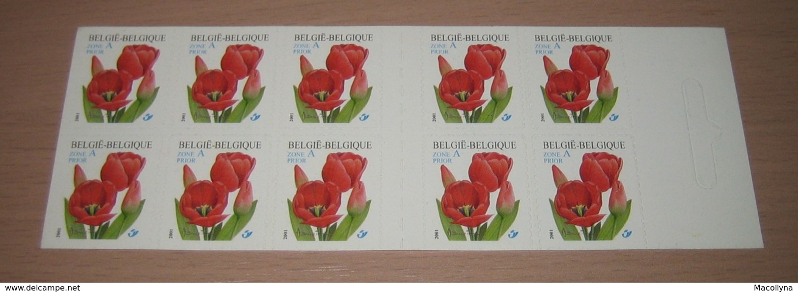 Boekje 40** Rode Tulpen 3047** - Carnet 40 MNH - Pour L'Europe - Tulipes Rouges - Ohne Zuordnung