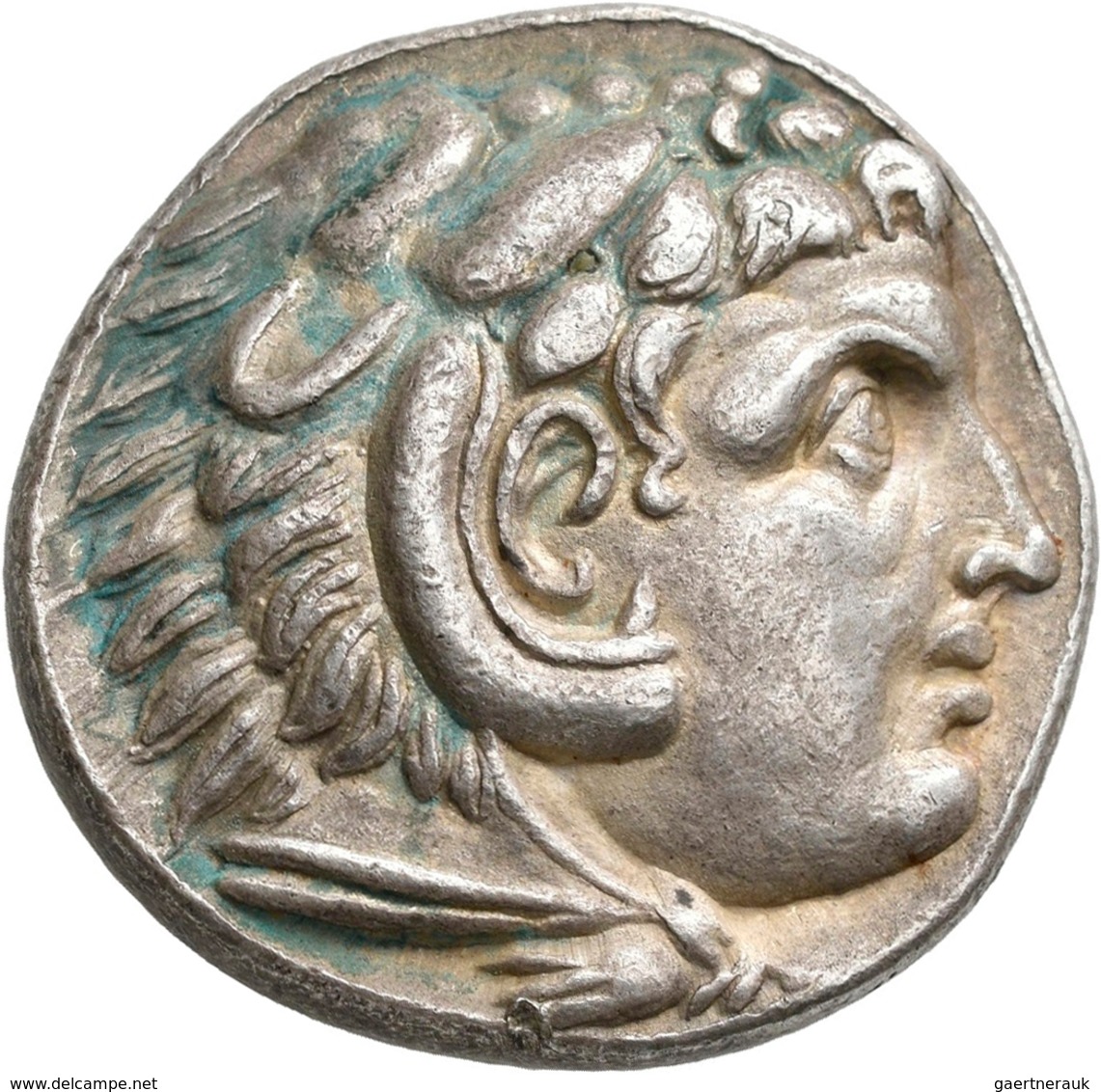 Makedonien - Könige: Alexander III., Der Große 336-323 V. Chr.: Lot 2 Stück; AR-Tetradrachme. Kopf M - Grecques