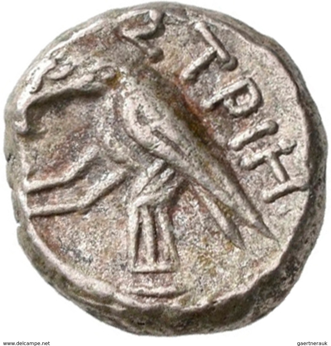 Thrakien - Städte: Lot 9 Münzen; Mesambria: AR-Diobol (3x) / Apollonia Pontica: AR-Diobol (2x) / Moe