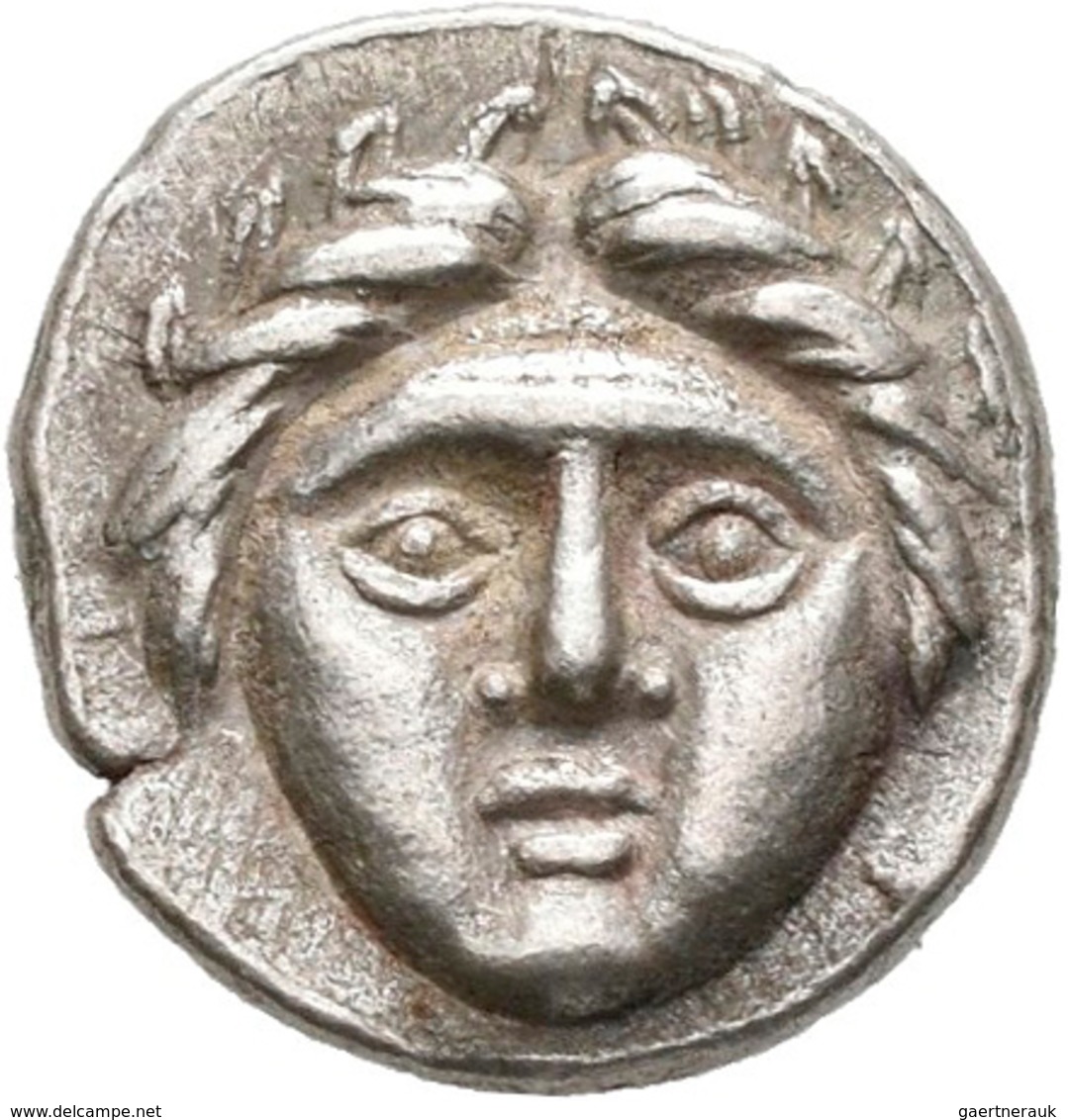 Thrakien - Städte: Lot 9 Münzen; Mesambria: AR-Diobol (3x) / Apollonia Pontica: AR-Diobol (2x) / Moe