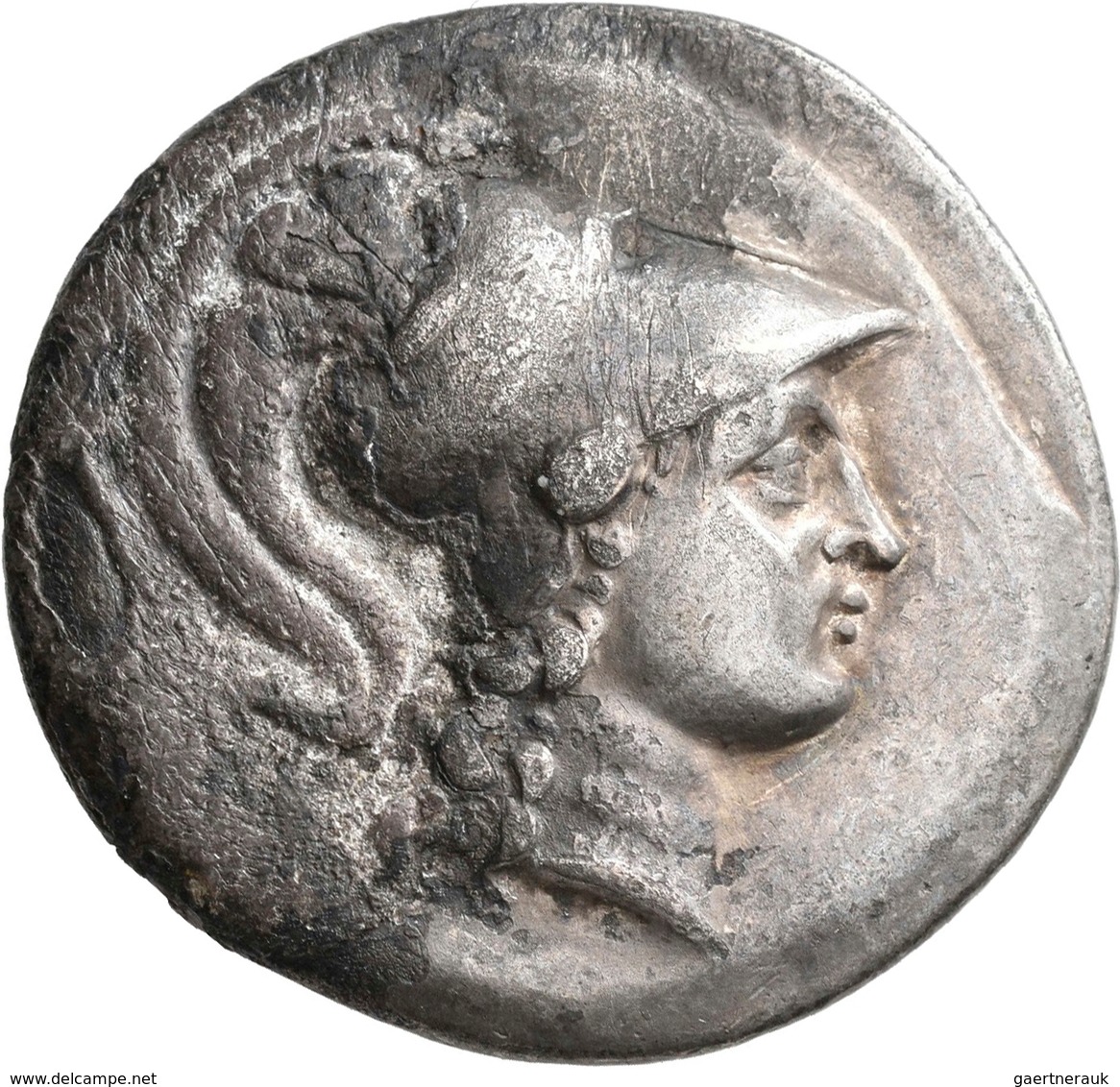 Pamphylien: SIDE: Tetradrachme, 2.-1. Jhd. V. Chr.; 16,07 G. Athenakopf Mit Korinthischem Helm / Nik - Griekenland