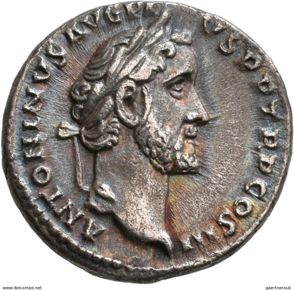 Antoninus Pius (138 - 161): Denar, GENIVS POP ROMANI; Kampmann 35.82; 2,62 G, Fast Vorzüglich. - The Anthonines (96 AD Tot 192 AD)