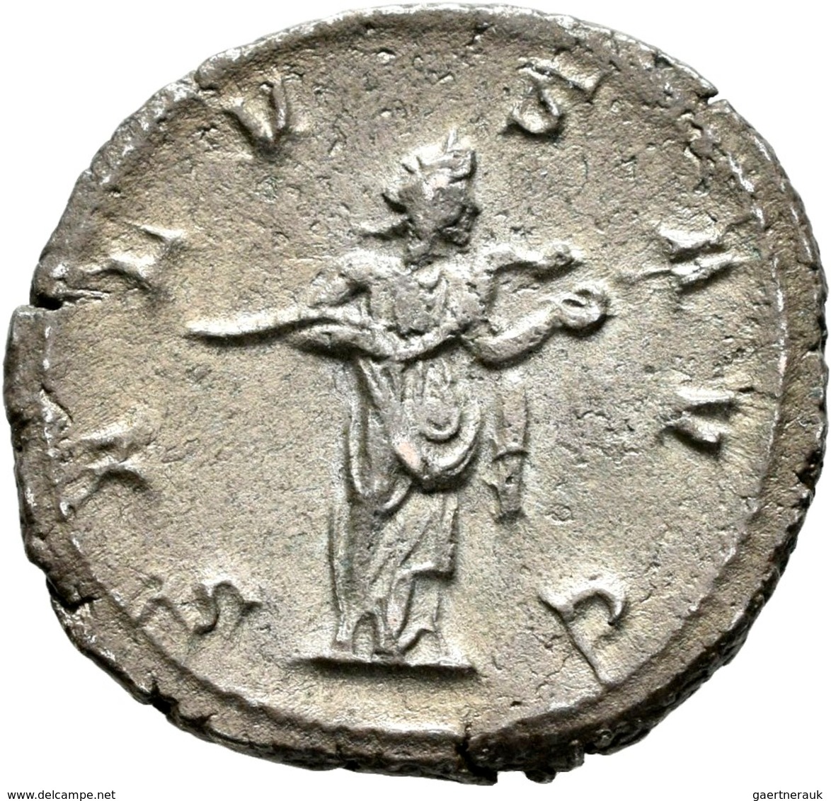 Philippus I. Arabs (244 - 249): AR Antoninian, 3,70 G. Drapierte Büste Mit Strahlenkrone Nach Rechts - Der Soldatenkaiser (die Militärkrise) (235 / 284)