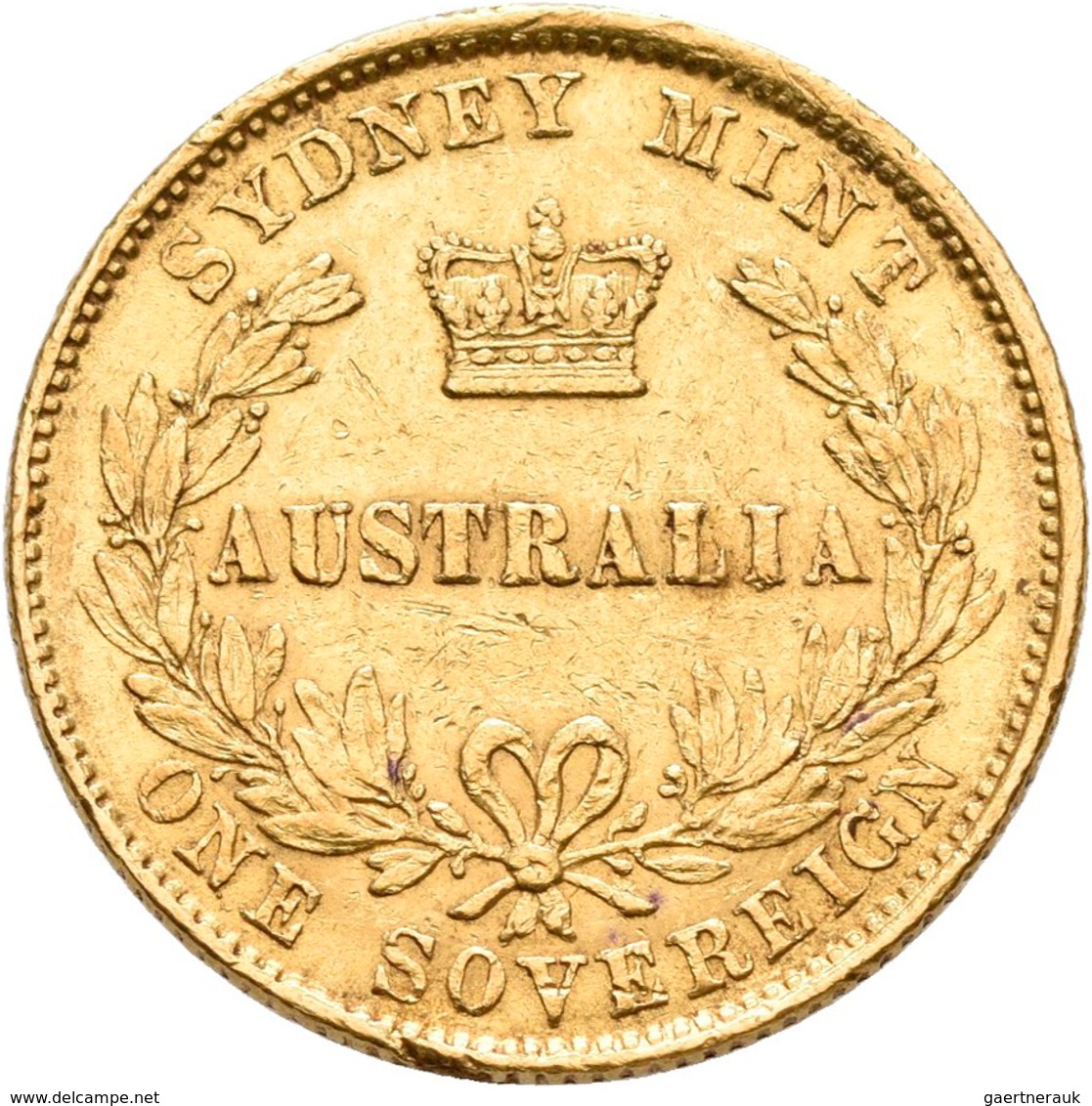 Australien - Anlagegold: Lot 4 Goldmünzen: 1 X ½ Sovereign 1915 S; 3 X 1 Sovereign 1866, 1885 S, 189 - Sonstige & Ohne Zuordnung