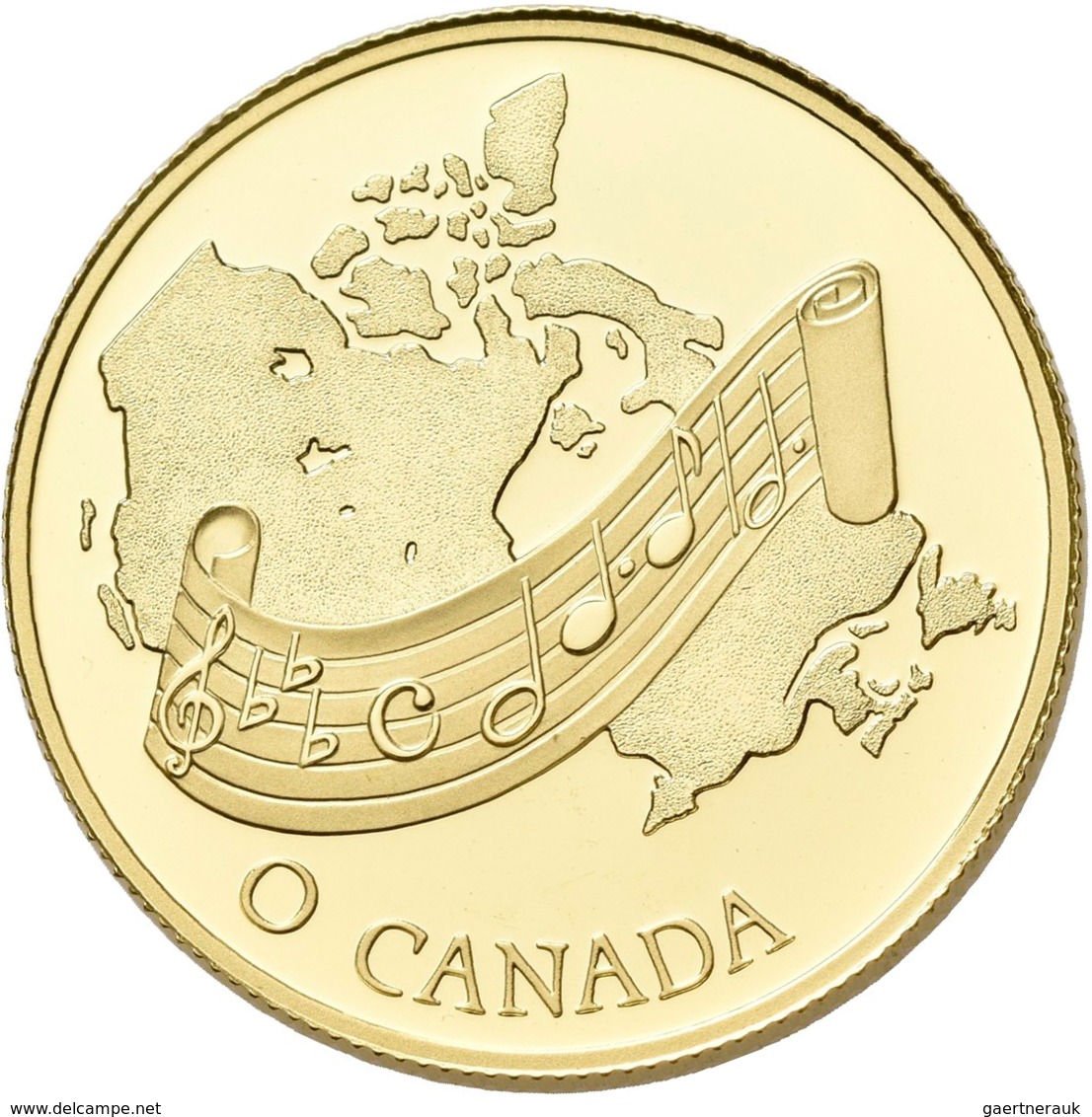 Kanada - Anlagegold: Elizabeth II. 1952-,: 100 Dollars 1981, O Canada / Nationalhymne. KM# 131, Frie - Canada