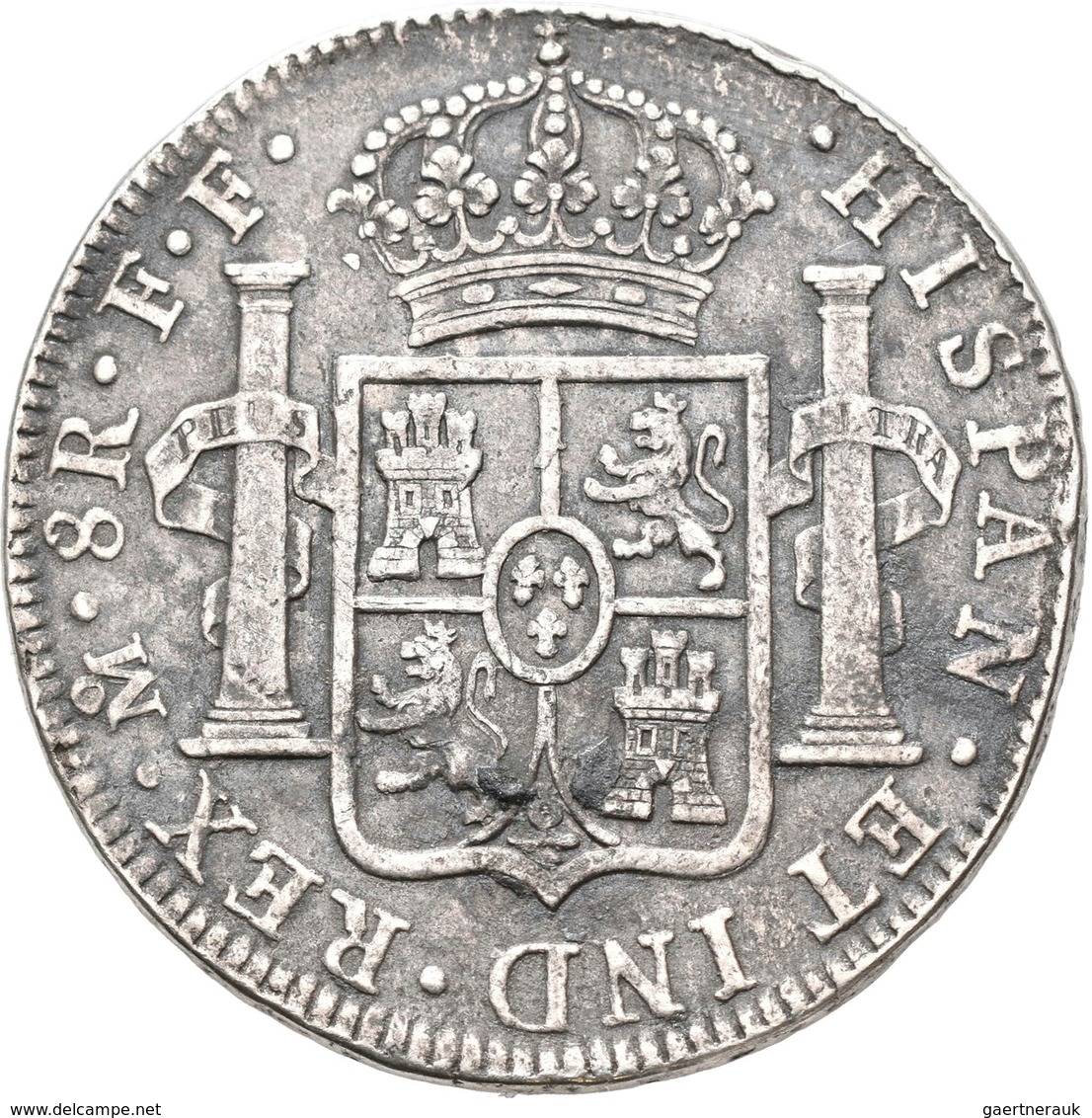 Mexiko: Carlos III. 1759-1788: 8 Reales 1783 Mo, Mexiko City. 25,19 G. Schön - Sehr Schön. - Mexico