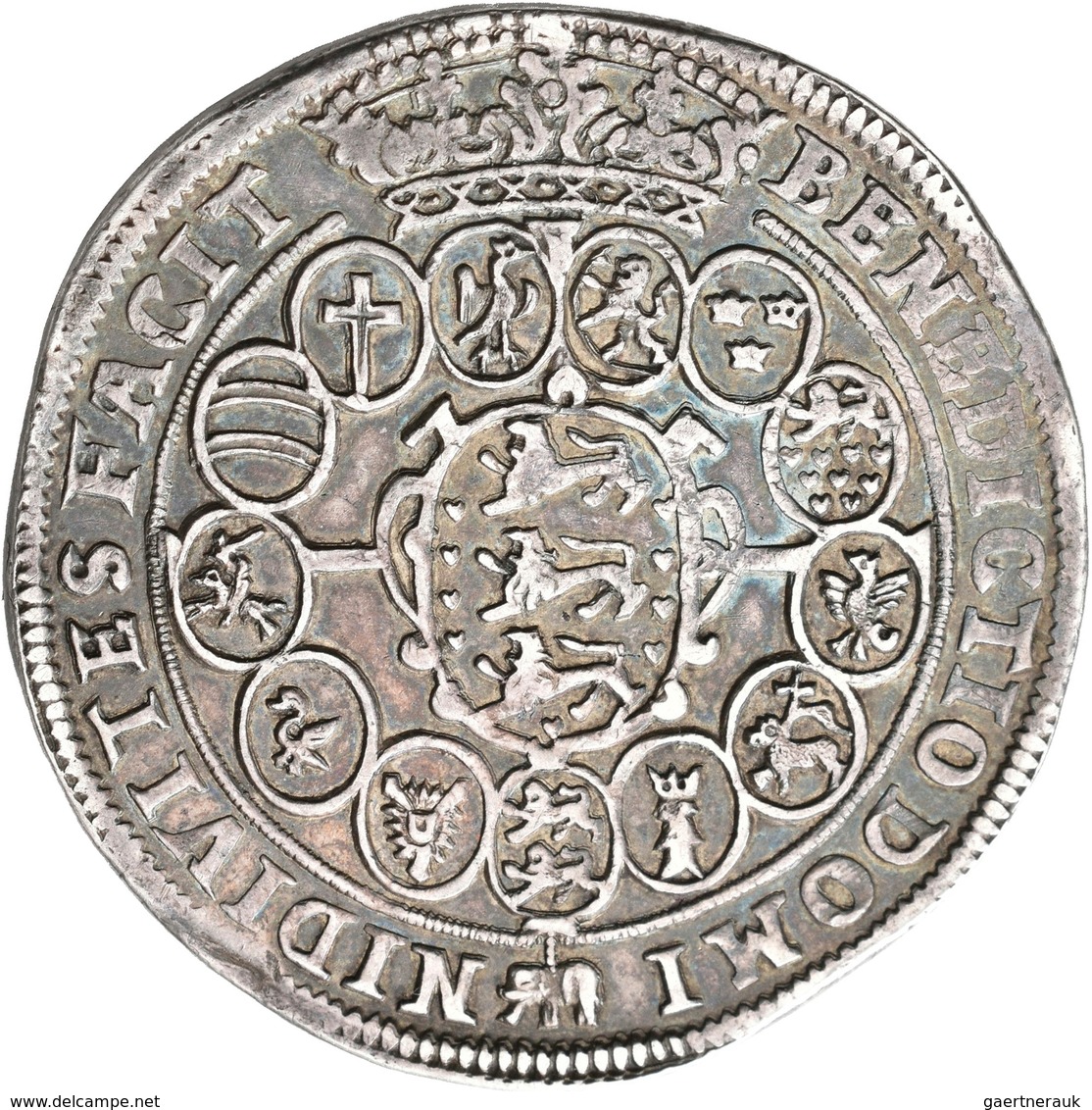 Dänemark: Christian IV. 1588-1648: Speciedaler 1646 HK. Davenport 3536, Hede 55 D, 28,70 G, Hübsche - Danemark