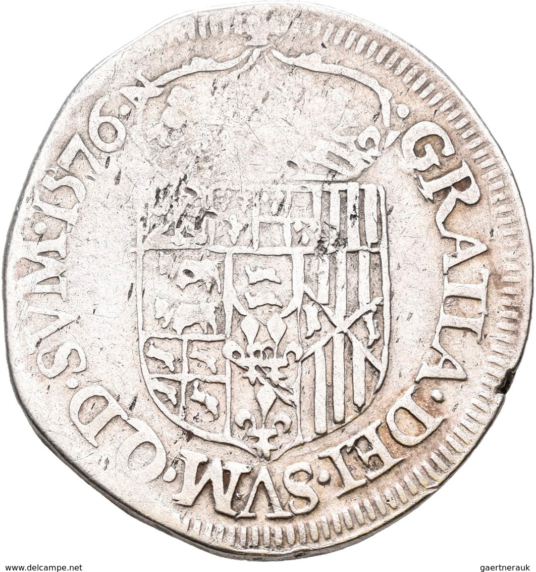 Frankreich: Henry II., Lot 3 Münzen, Teston 1557 H, 1561 H, 1576, Nicht Näher Bestimmt, überwiegend - Autres & Non Classés