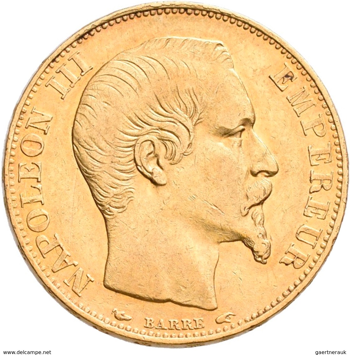 Frankreich - Anlagegold: Napoleon III. 1852-1870: Lot 7 Goldmünzen: 2 X 5 Francs 1858 A, 1860 A; 1 X - Autres & Non Classés