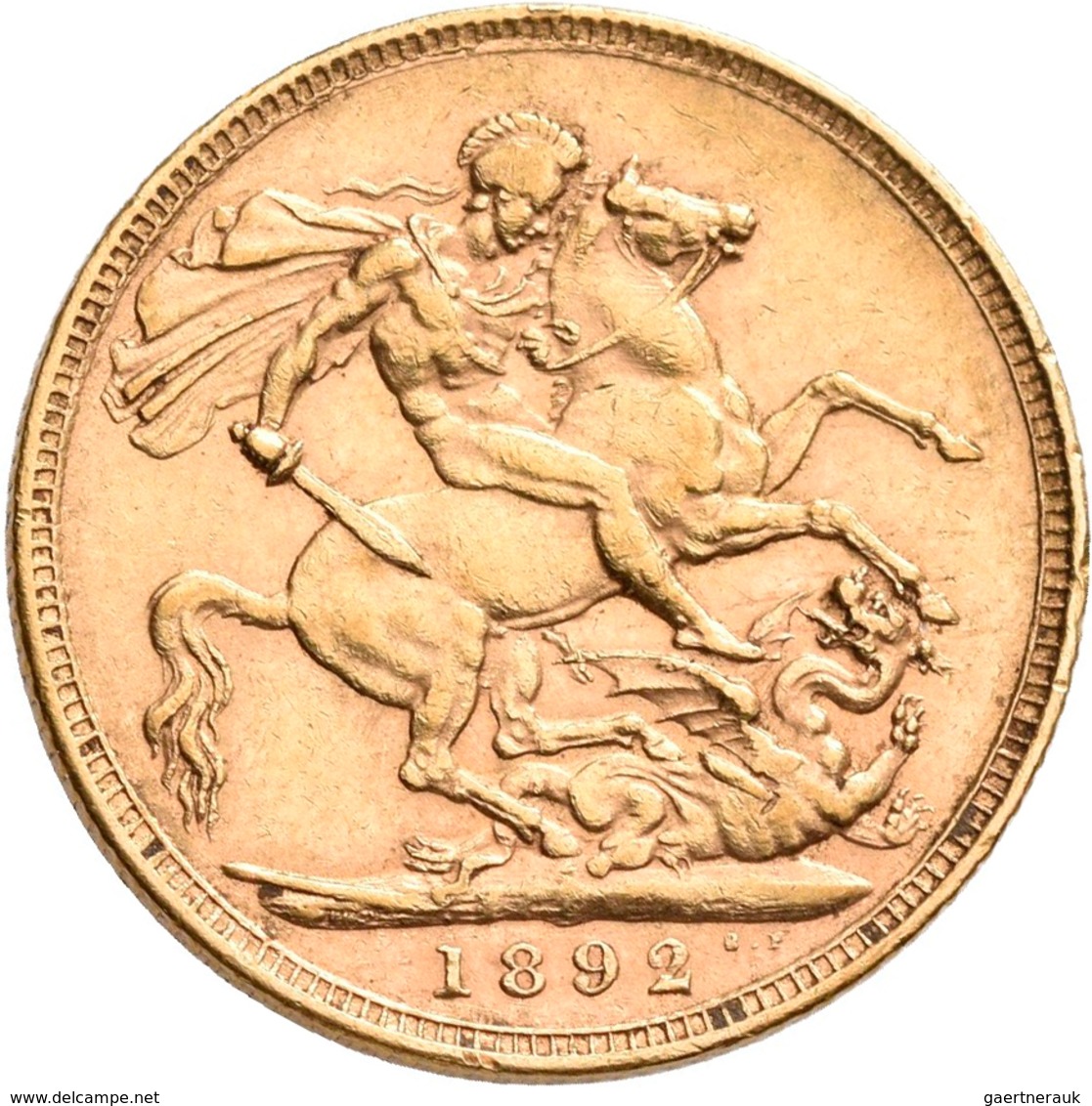 Großbritannien - Anlagegold: Victoria 1837-1901: Lot 2 Goldmünzen: ½ Sovereign 1896 + 1 Sovereign 18 - Autres & Non Classés