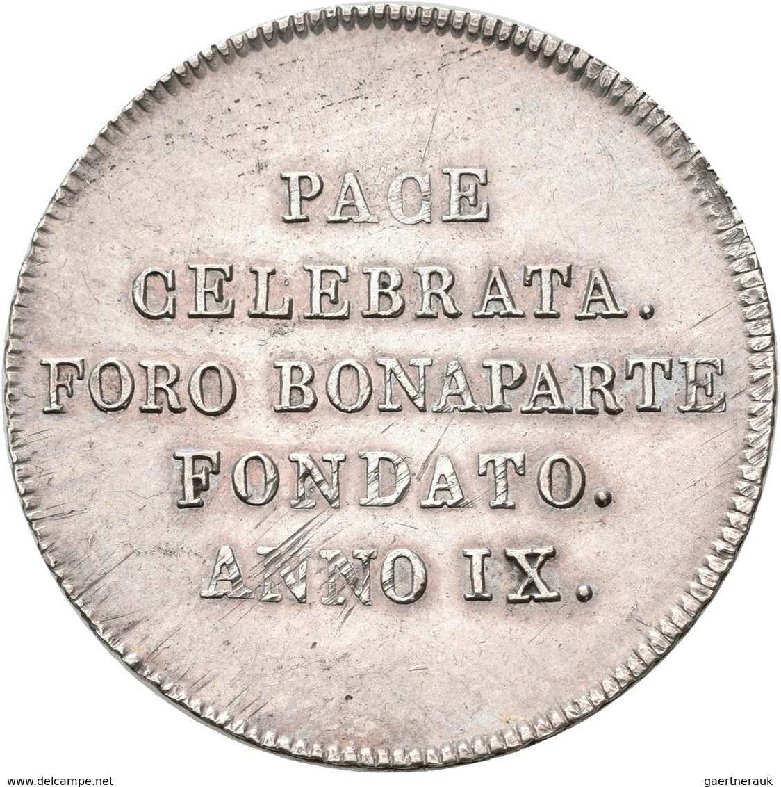 Italien: Cisalpine Republik 1800-1802: 30 Soldi Anno IX (1801), Minimal Justiert, Prägeschwäche, Pag - 1861-1878 : Victor Emmanuel II