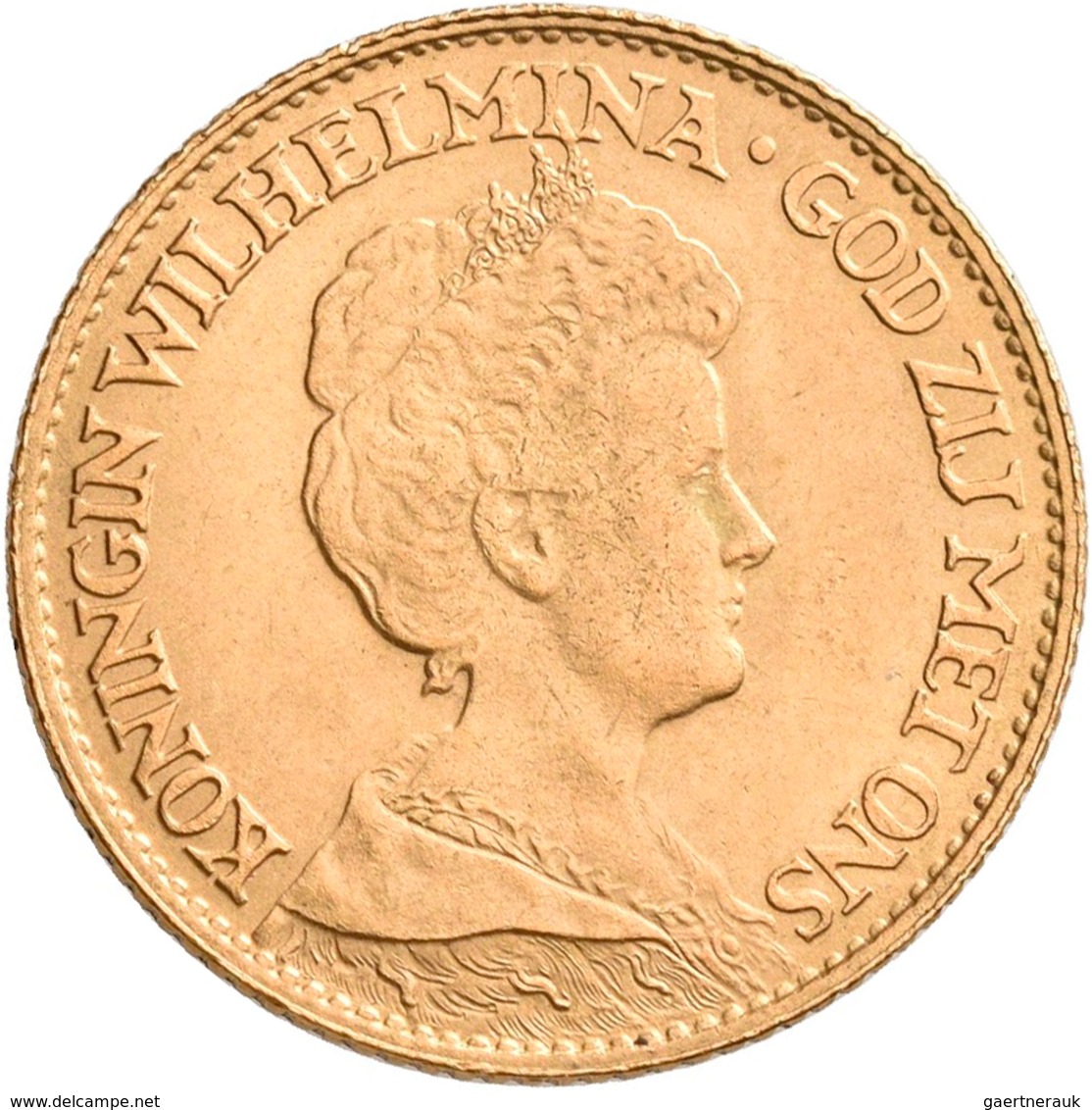 Niederlande - Anlagegold: Lot 4 Goldmünzen: 10 Gulden 1876 (2x), 1917 Und 1932. Jede Münze Wiegt 6,7 - Monnaies D'or Et D'argent