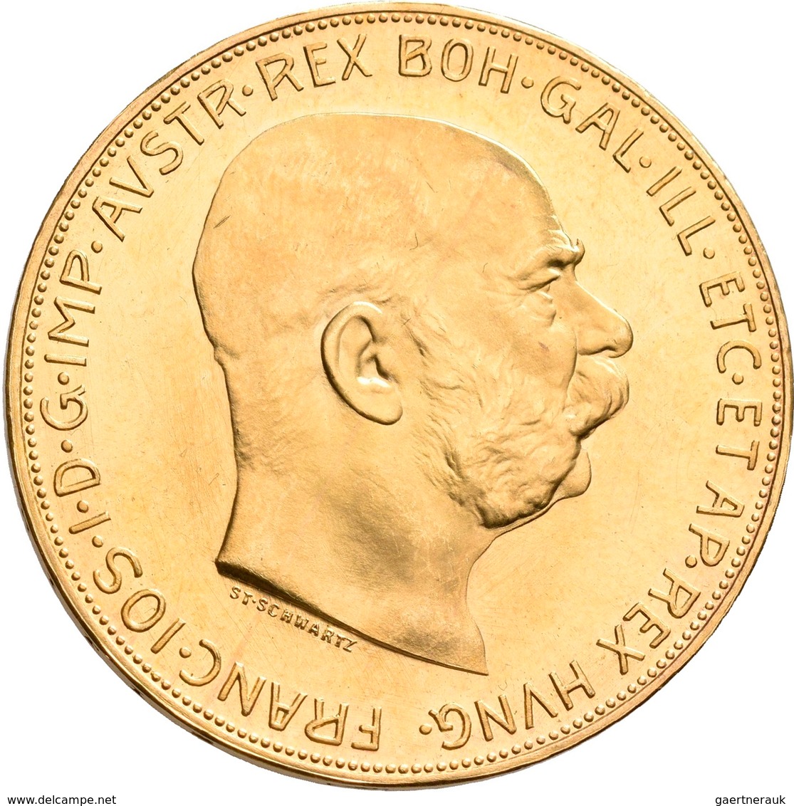 Österreich - Anlagegold: Franz Joseph I. 1848-1916: 100 Kronen 1915 (NP), KM# 2819, Friedberg 507R, - Oesterreich