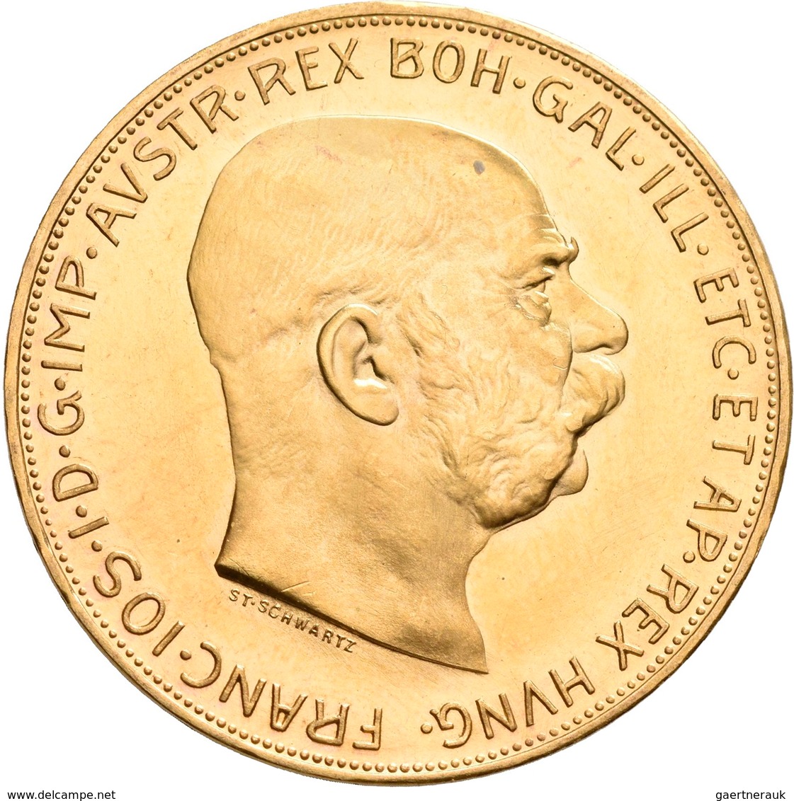 Österreich - Anlagegold: Franz Joseph I. 1848-1916: Lot 2 Goldmünzen: 2 X 100 Kronen 1915 (NP), KM# - Oesterreich