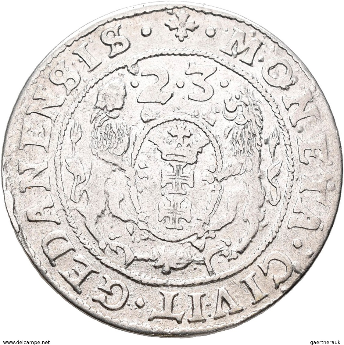 Polen: Sigismund III., 1587-1632: Ort (1/4 Reichstaler) 1623, Bromberg. Gumowski 1391; 6,37 G, Präge - Pologne