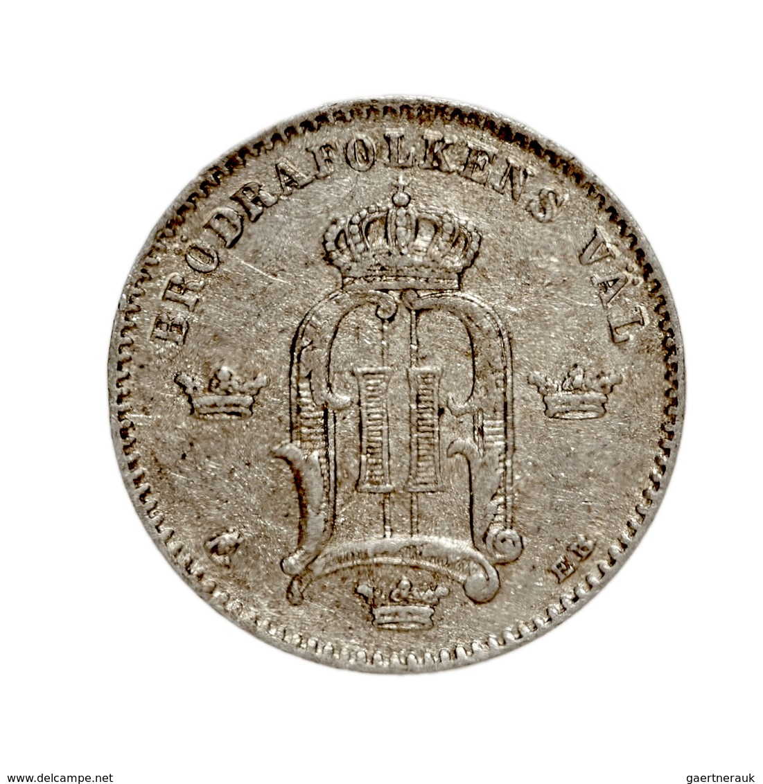 Schweden: Lot 2 Münzen: 25 Öre Von 1899 Und 10 Öre Von 1884 Jeweils In Vorzüglicher Erhaltung. - Sweden