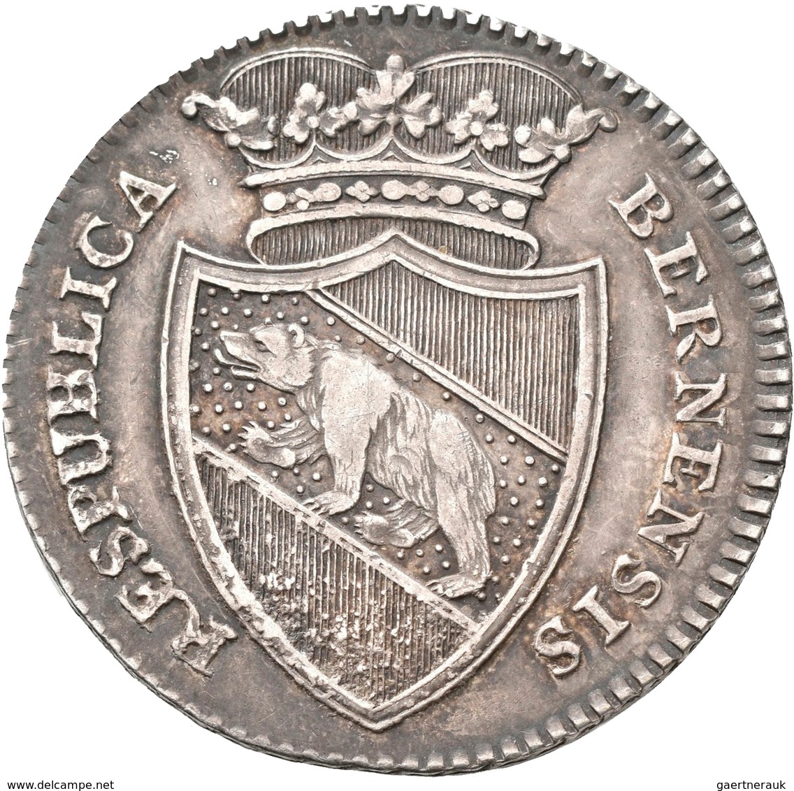 Schweiz: Bern: Halbtaler 1796; 14,68 G, HMZ 2-219a, Feine Patina, Sehr Schön+. - Autres & Non Classés